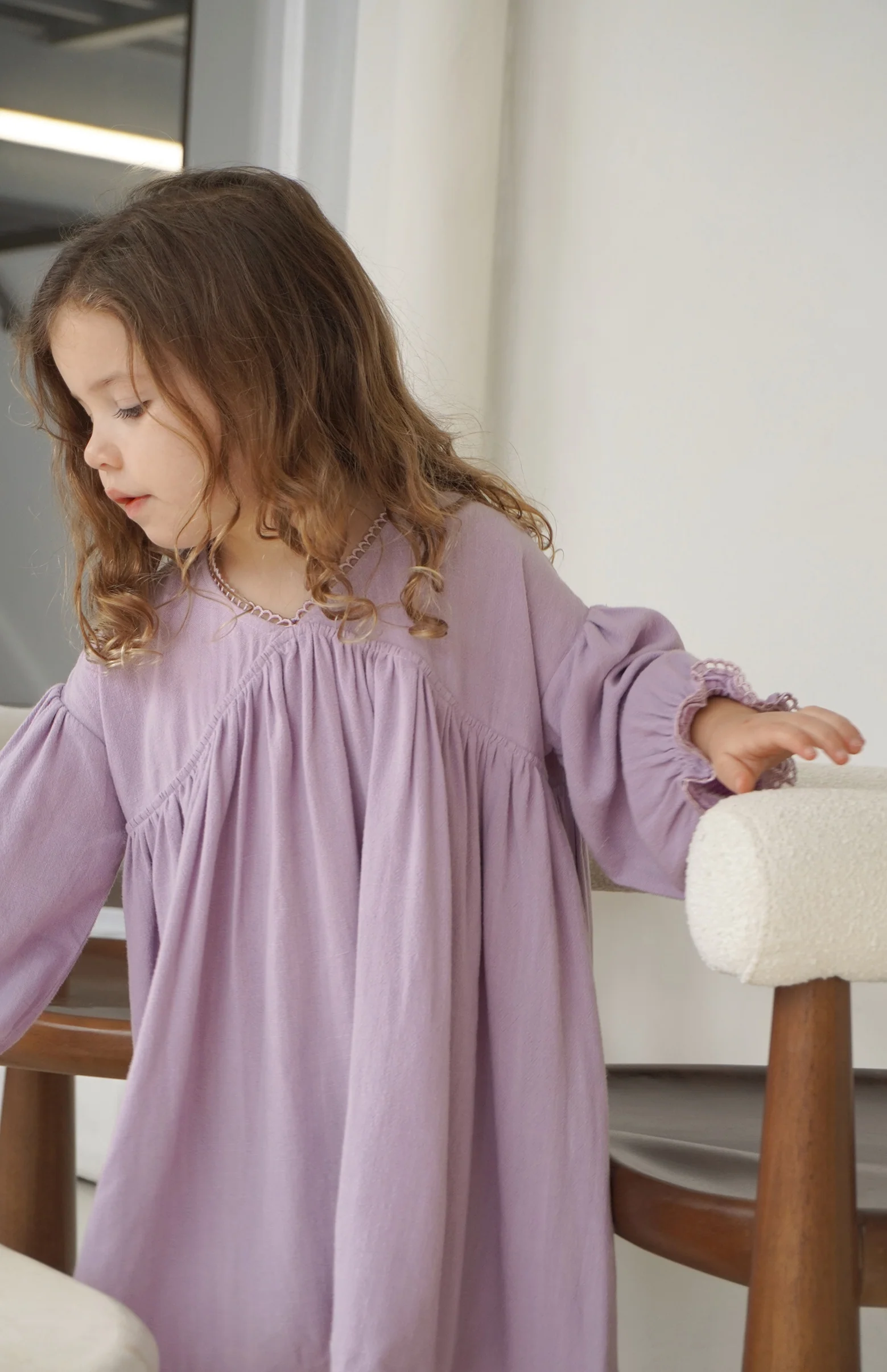 NOELLE DRESS - LILAC - Image 6