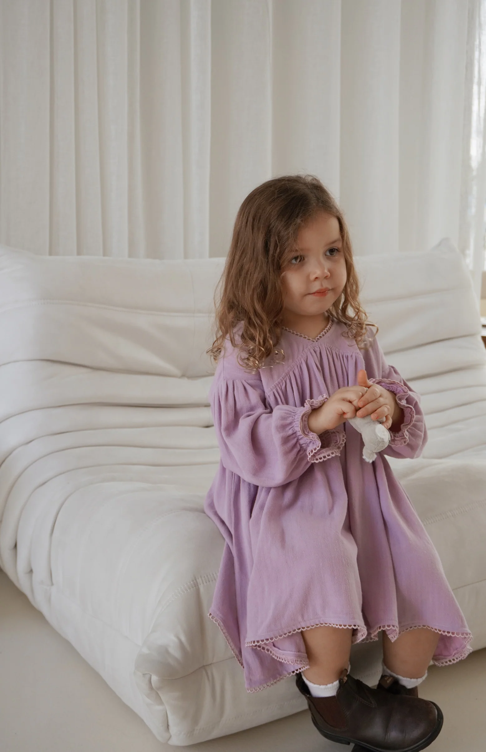 NOELLE DRESS - LILAC - Image 7