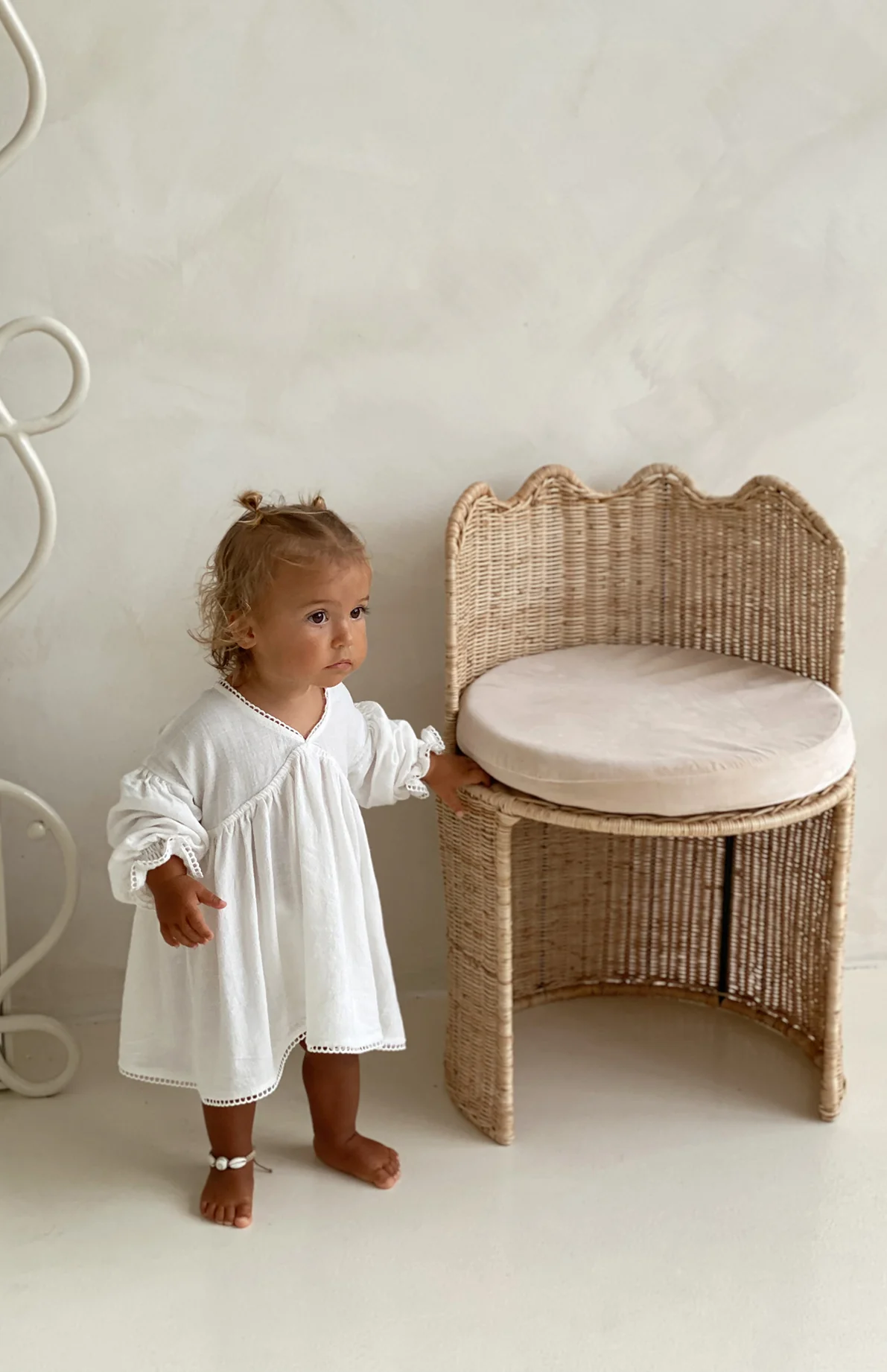 NOELLE DRESS - WHITE - Image 5