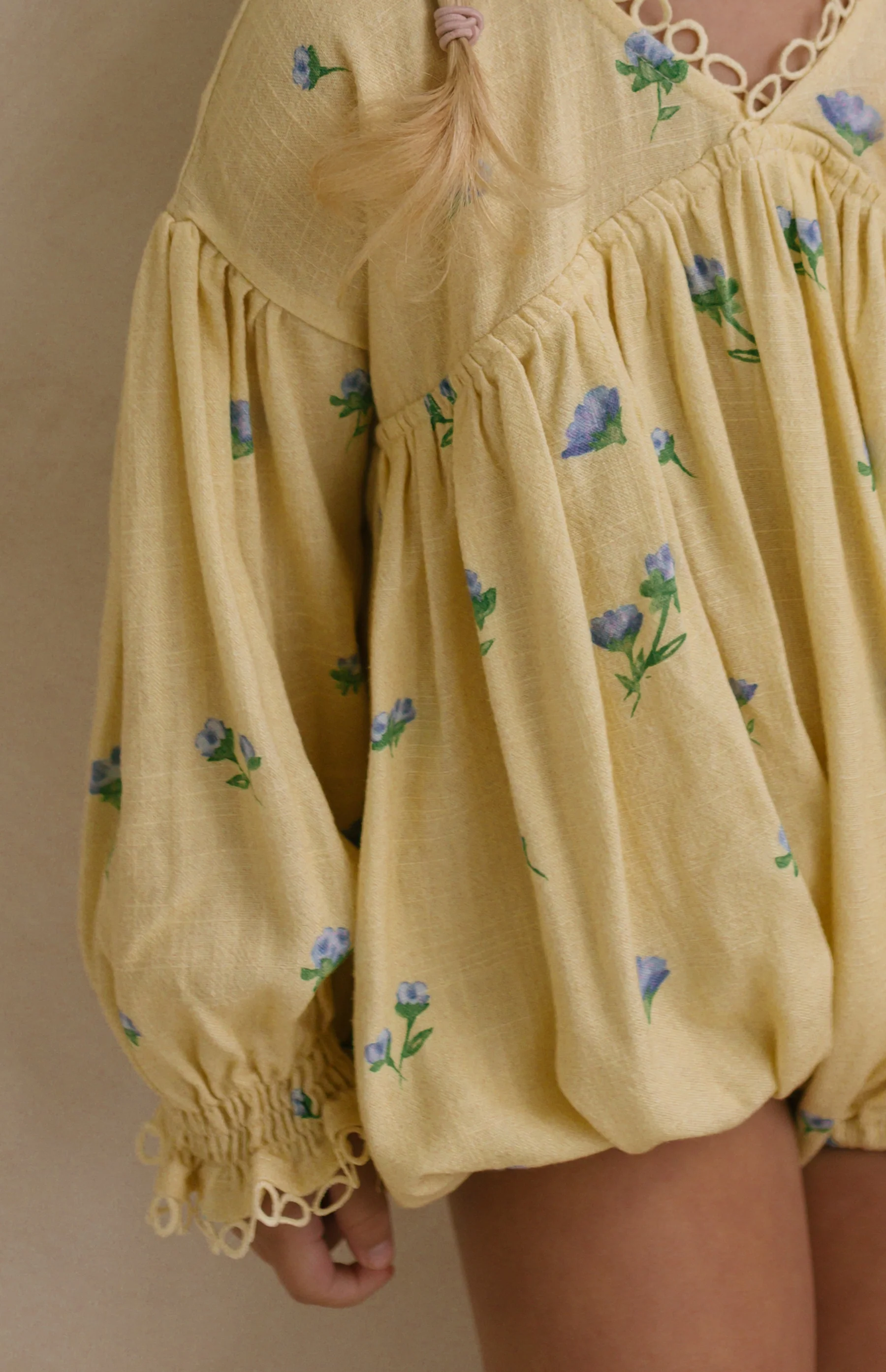 NOELLE ROMPER - BELLE FLEUR LEMON - Image 5