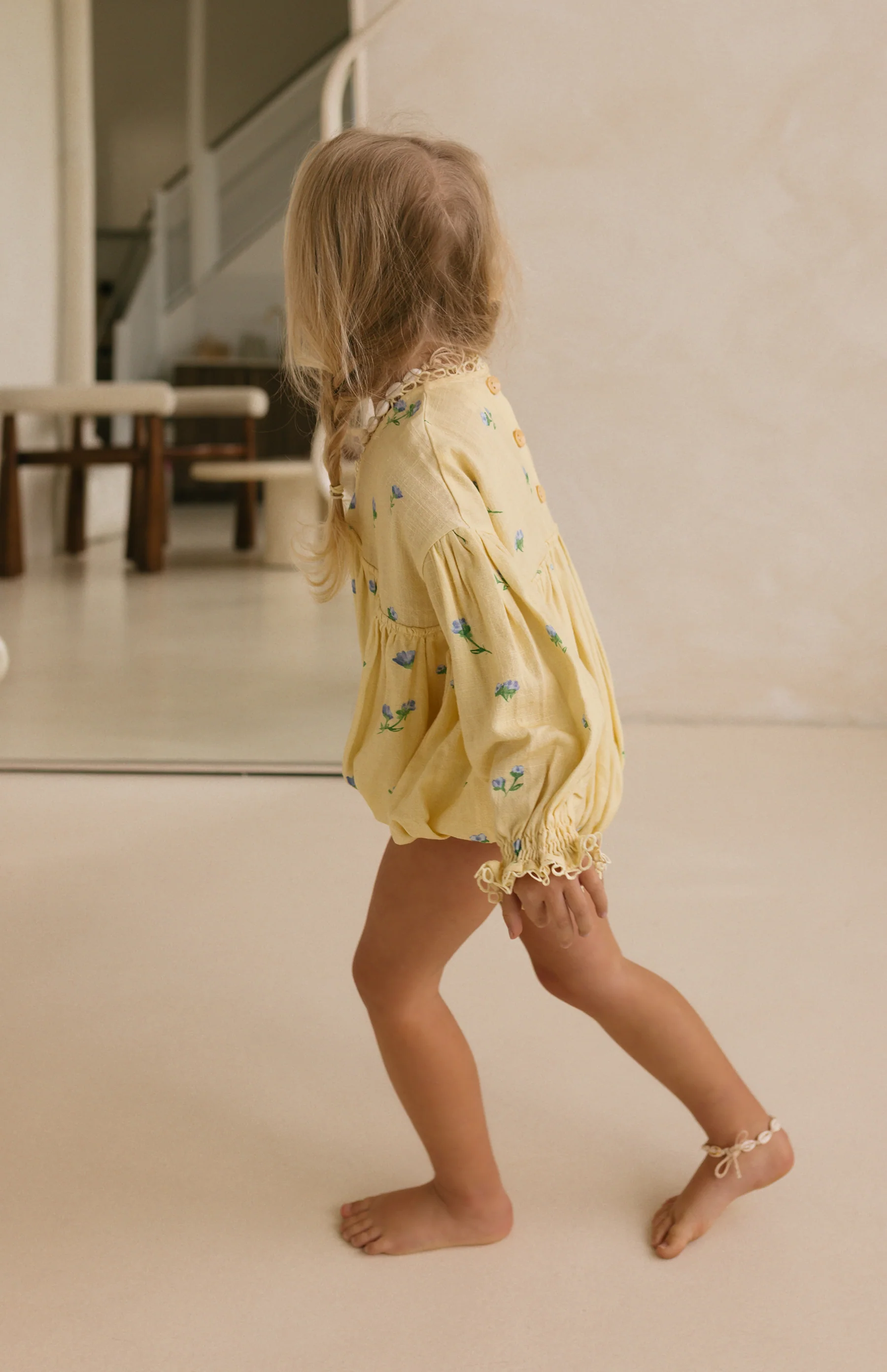 NOELLE ROMPER - BELLE FLEUR LEMON - Image 6