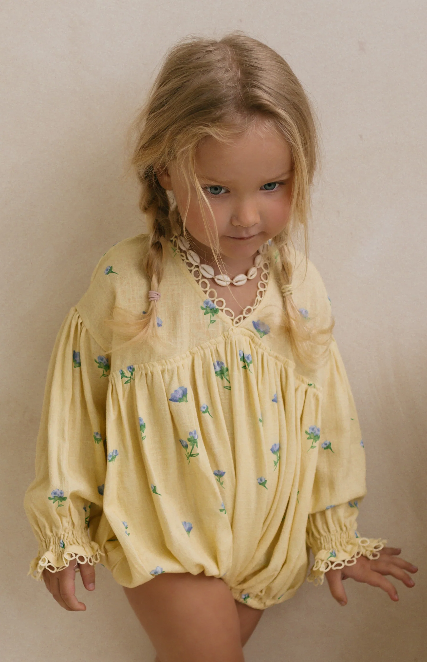 NOELLE ROMPER - BELLE FLEUR LEMON - Image 7