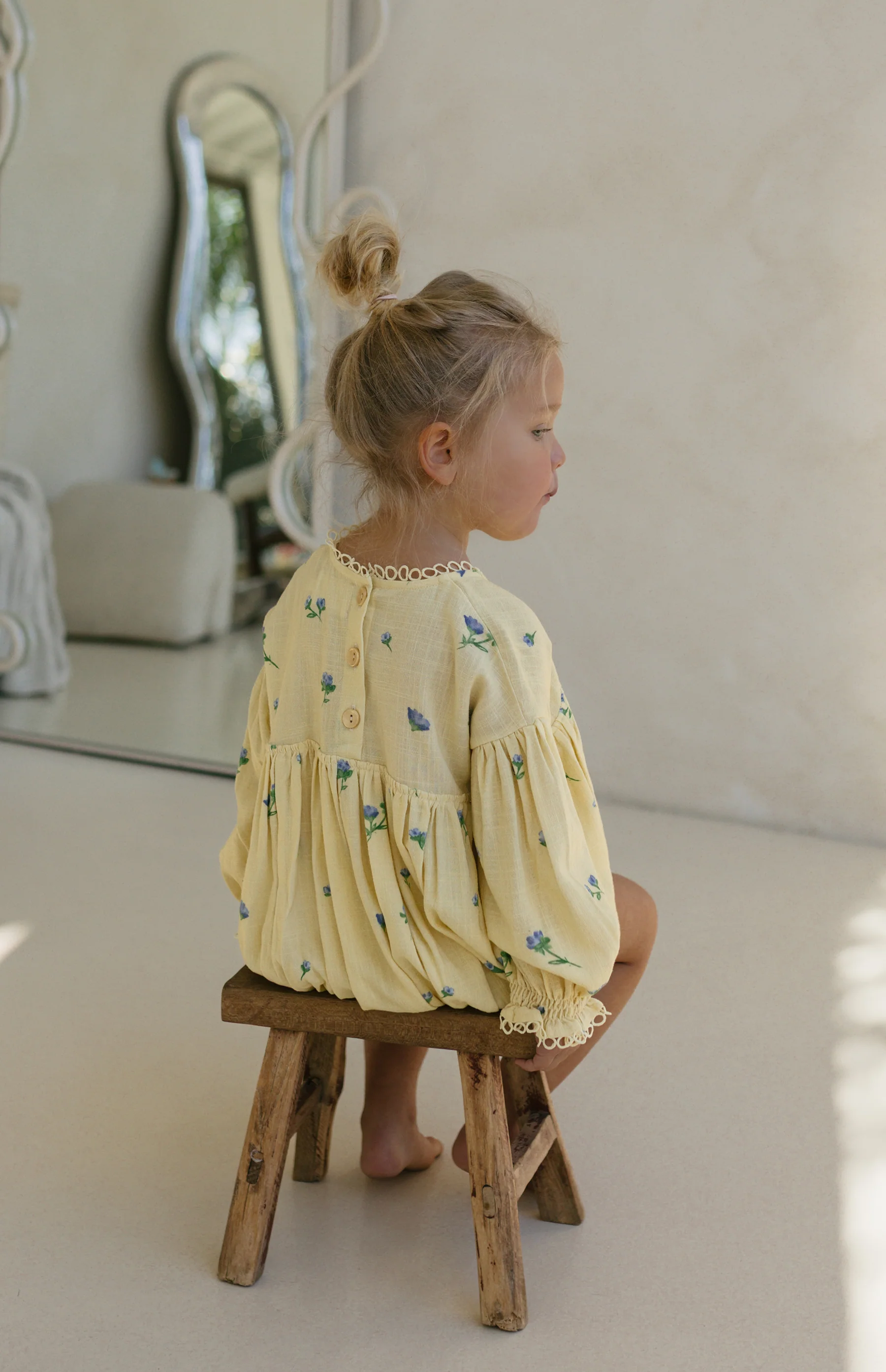 NOELLE ROMPER - BELLE FLEUR LEMON - Image 8