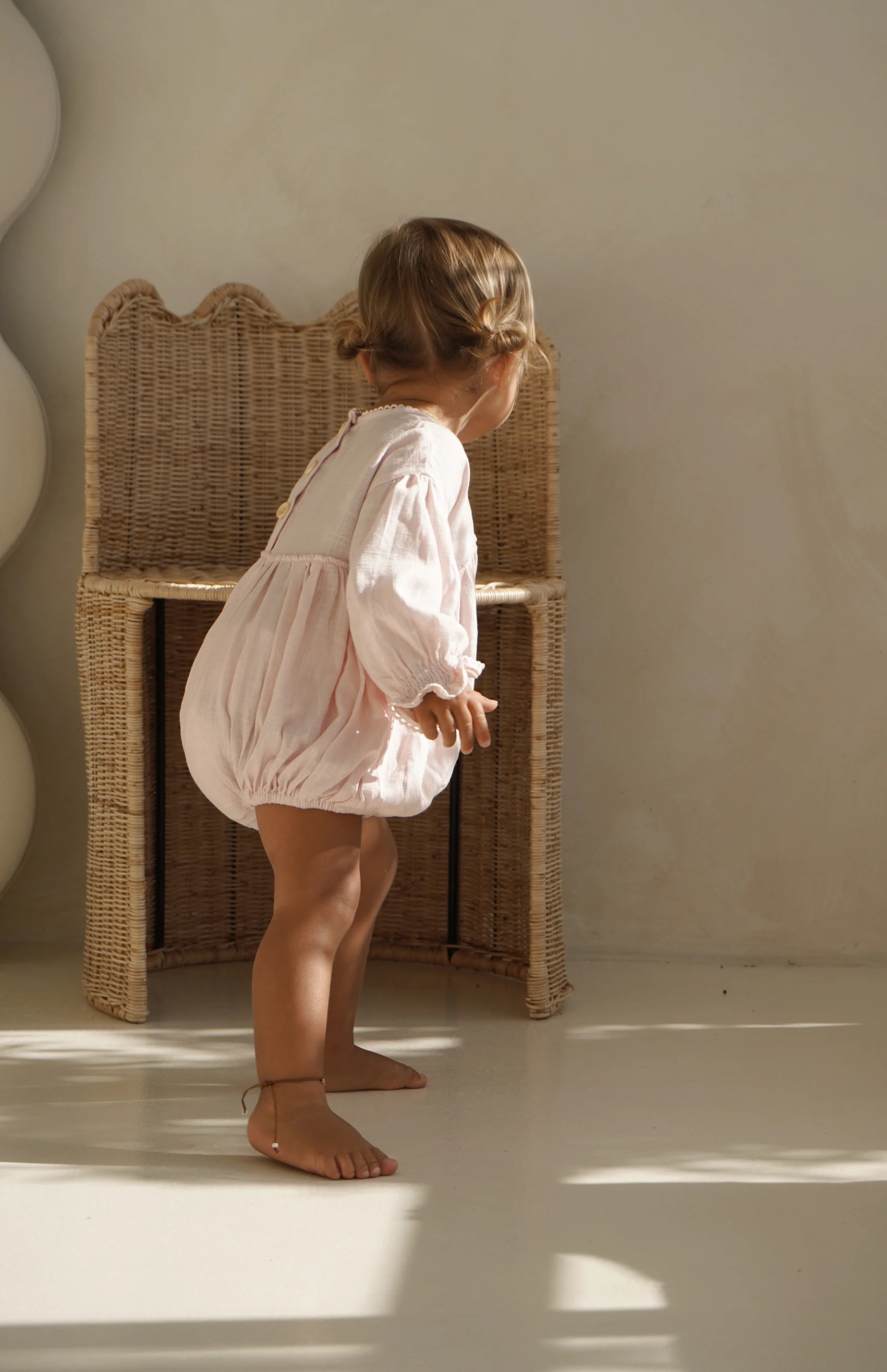 NOELLE ROMPER - BLUSH - Image 3
