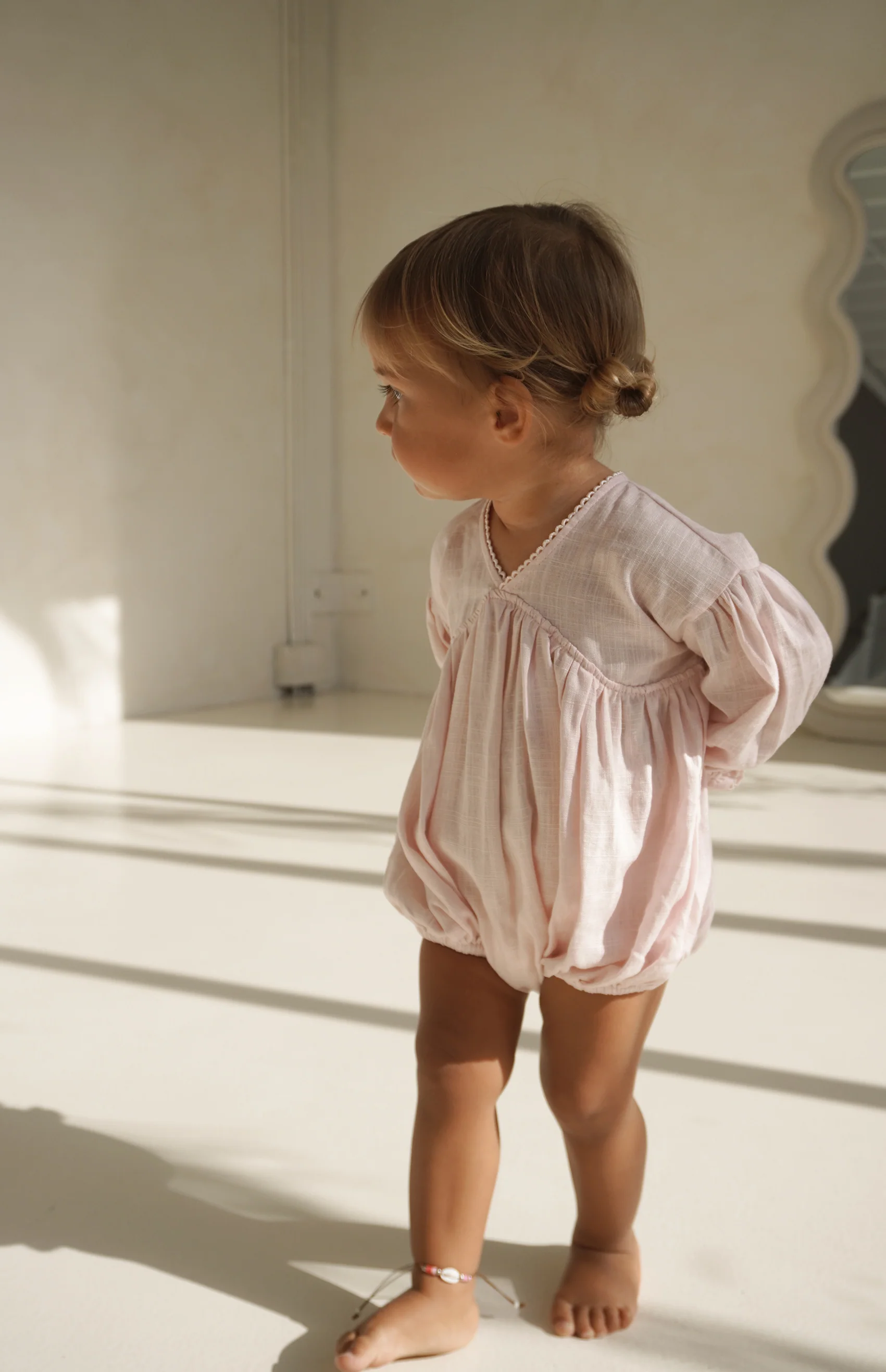 NOELLE ROMPER - BLUSH - Image 5