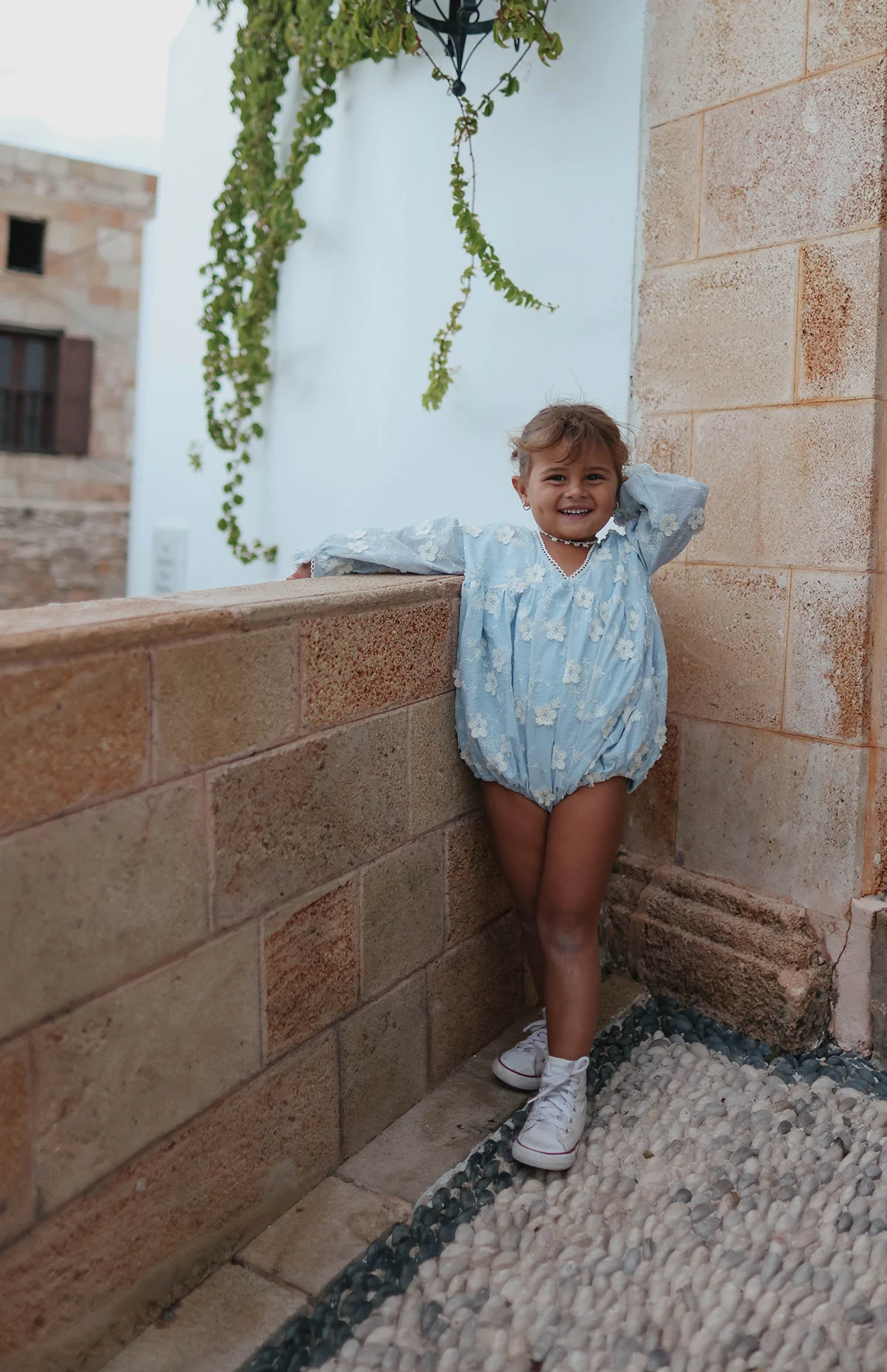 NOELLE ROMPER - CELESTE BLUE - Image 6