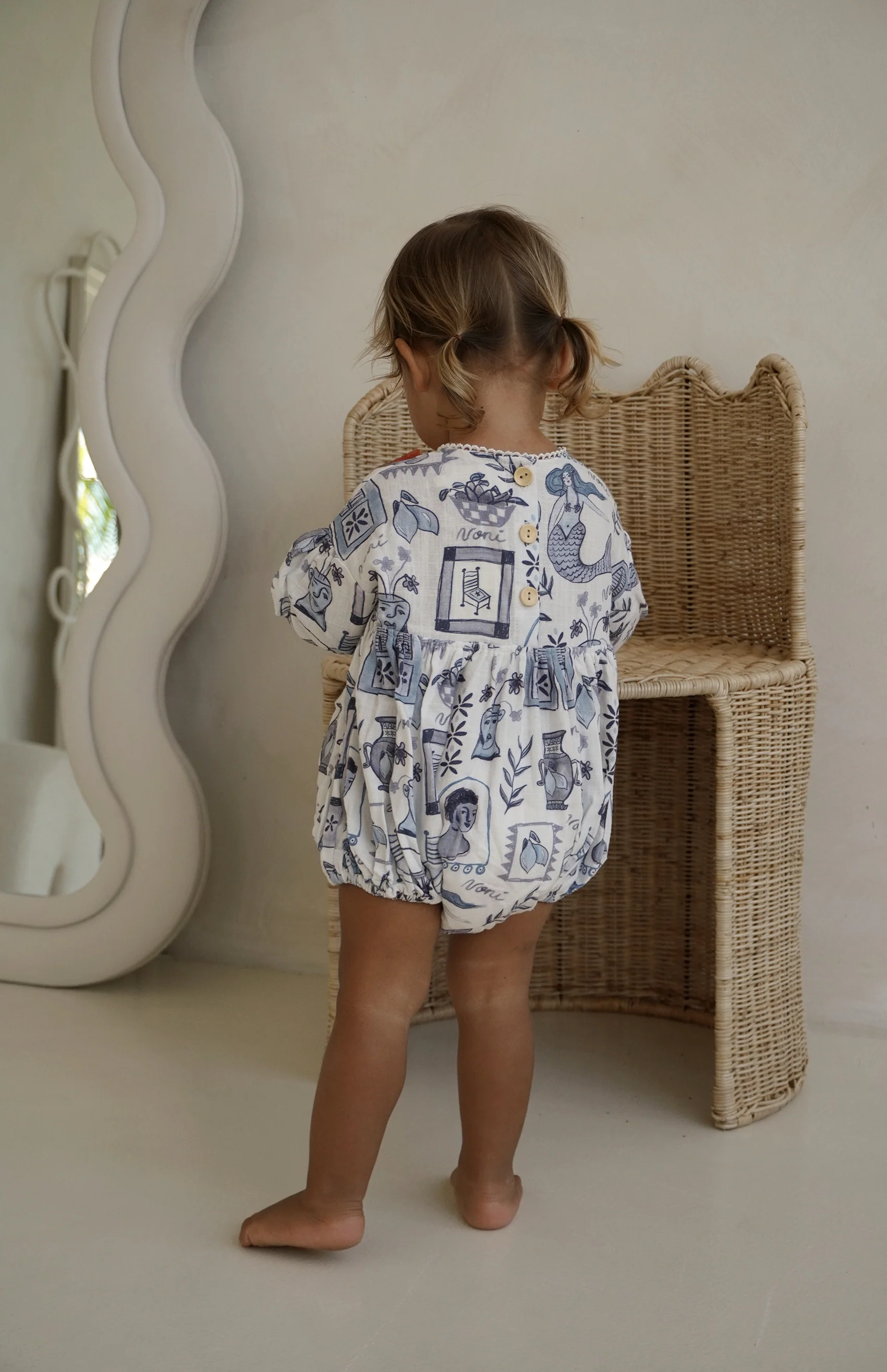 NOELLE ROMPER - SANTORINI - Image 6