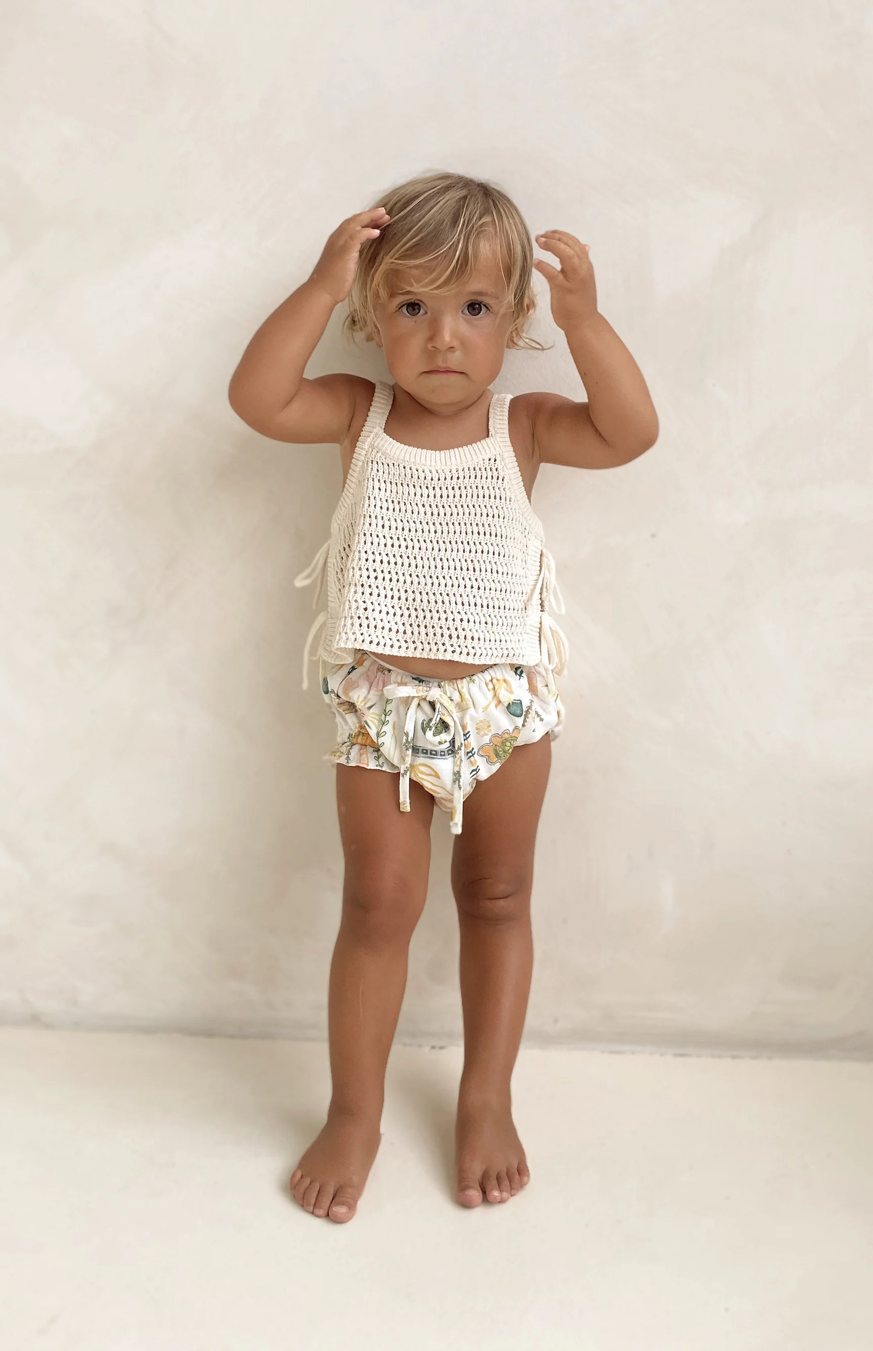 OPAL CROCHET TOP - CREAM