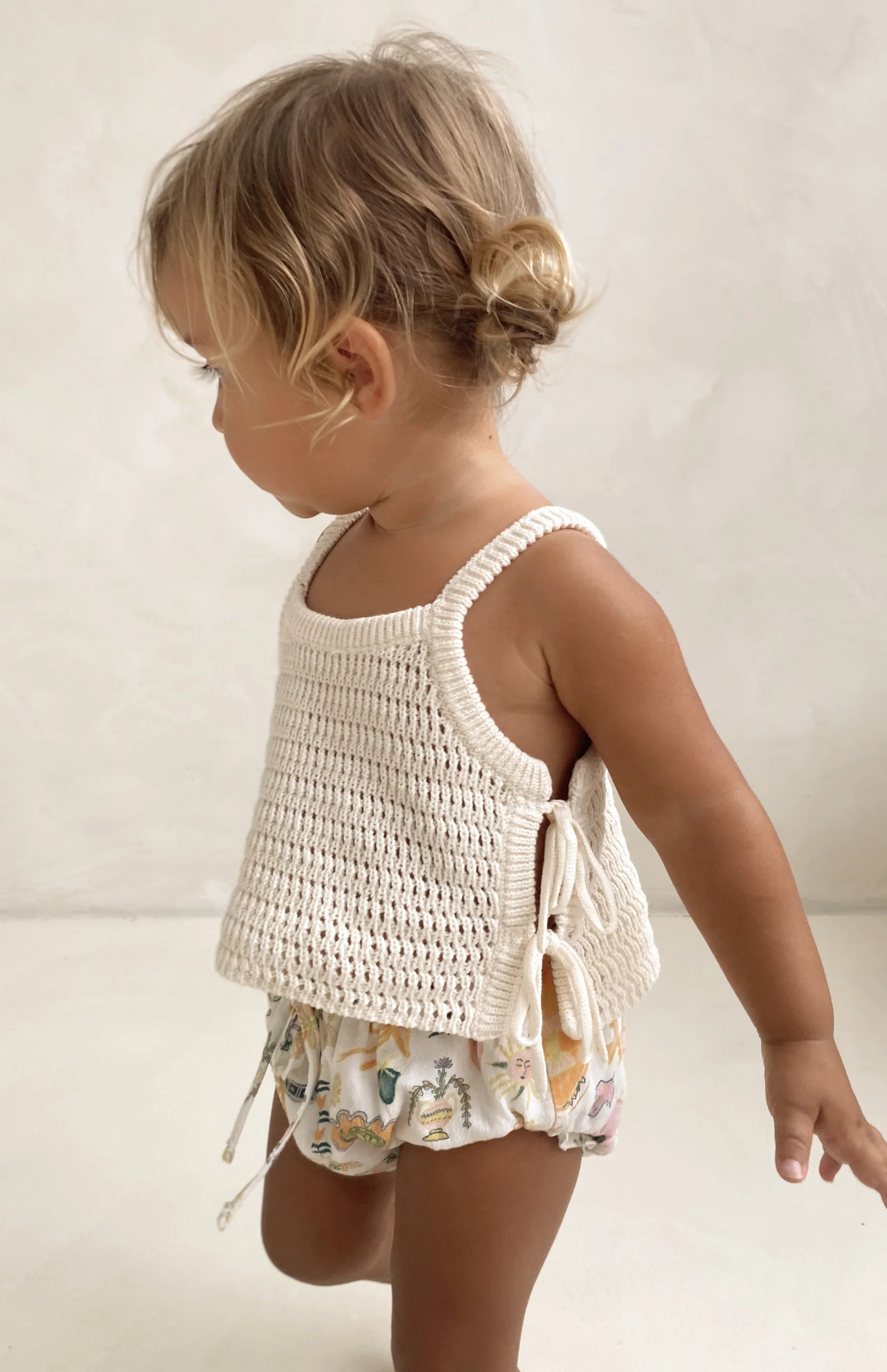 OPAL CROCHET TOP - CREAM - Image 4