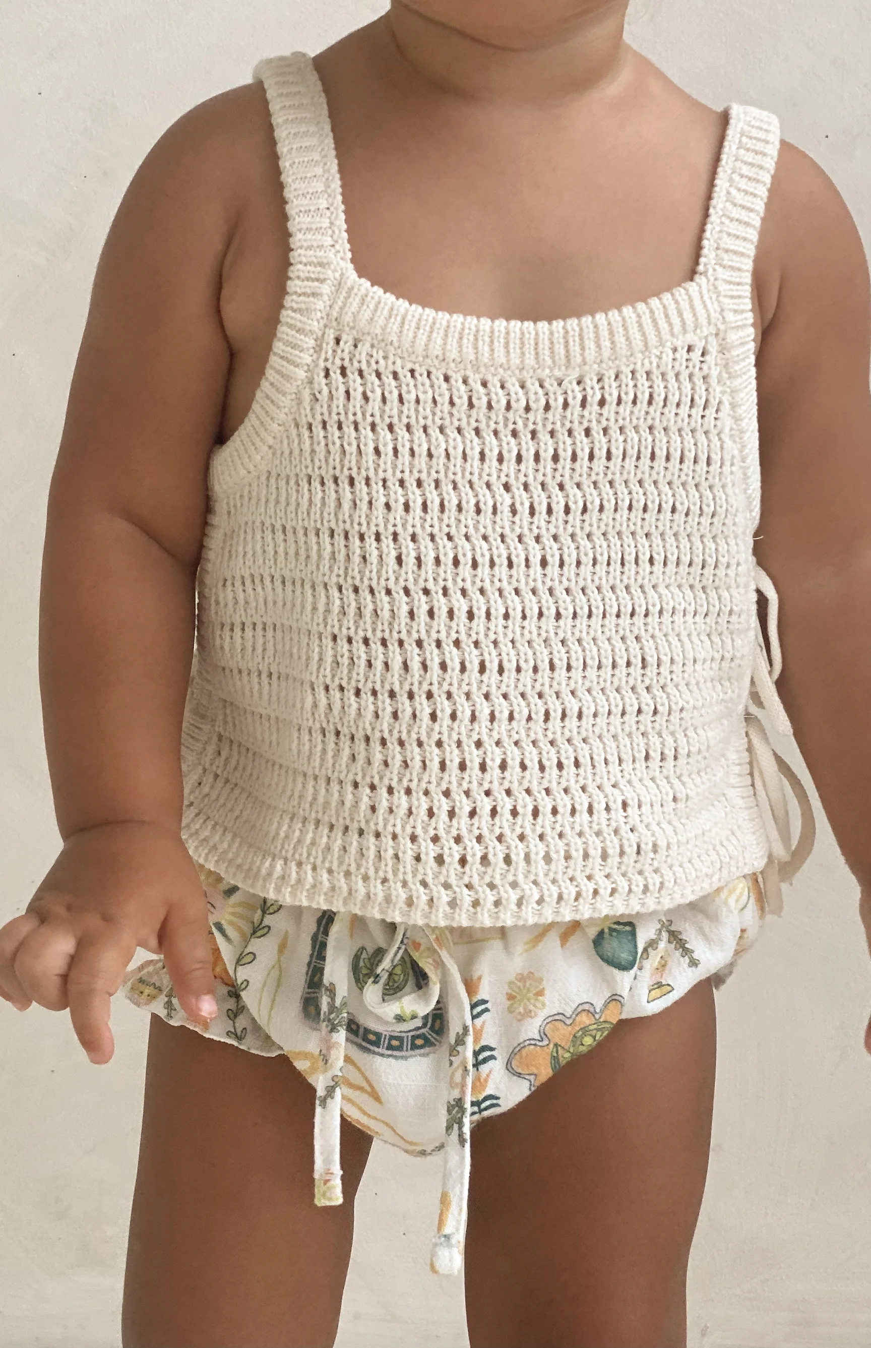 OPAL CROCHET TOP - CREAM - Image 5