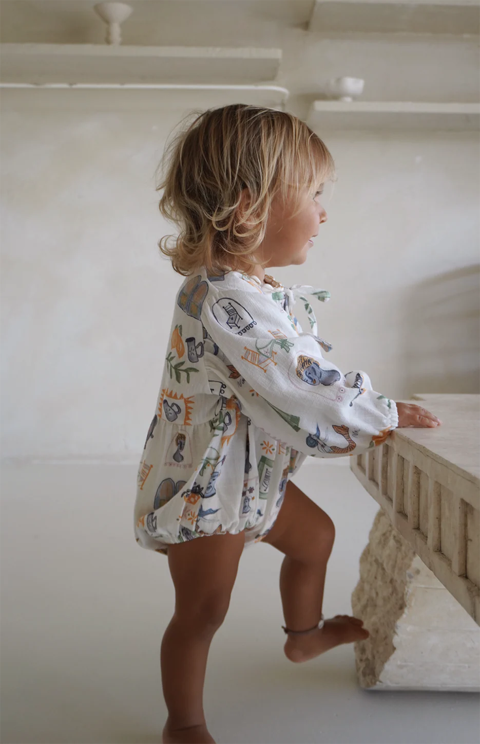 PAROS FRONT TIE ROMPER - Image 2