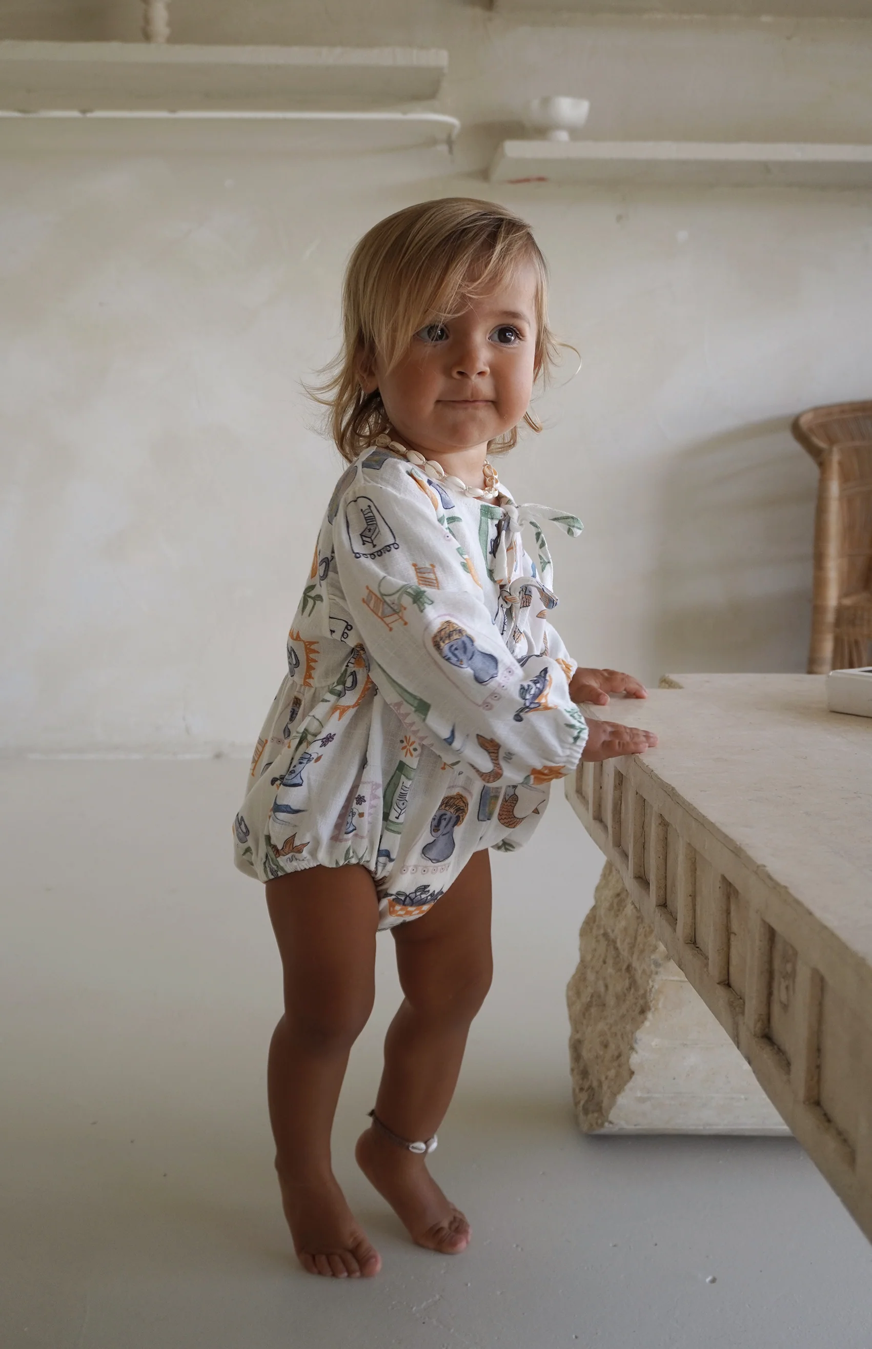 PAROS FRONT TIE ROMPER - Image 4