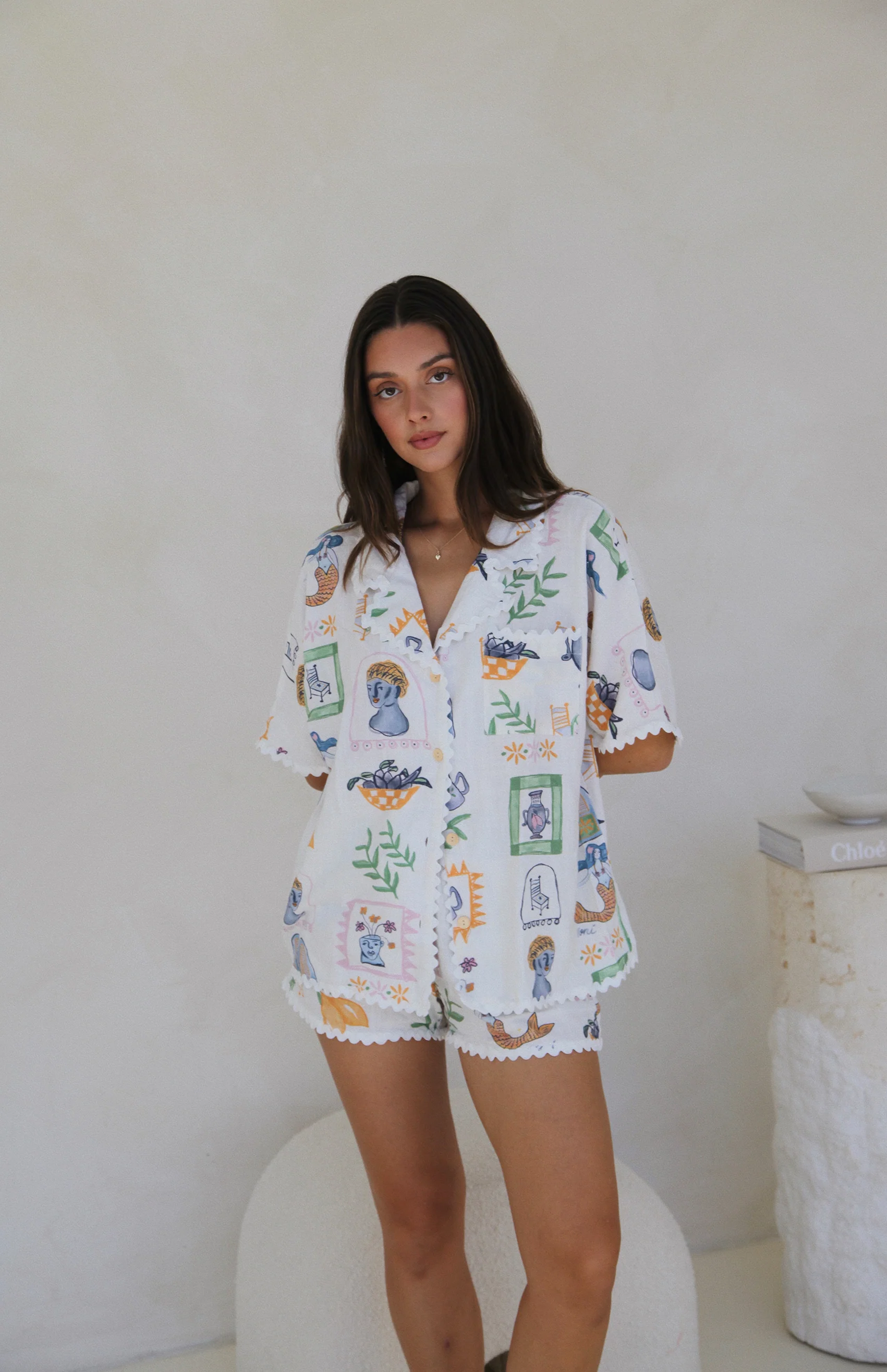 PAROS RIC RAC SHIRT - MAMA