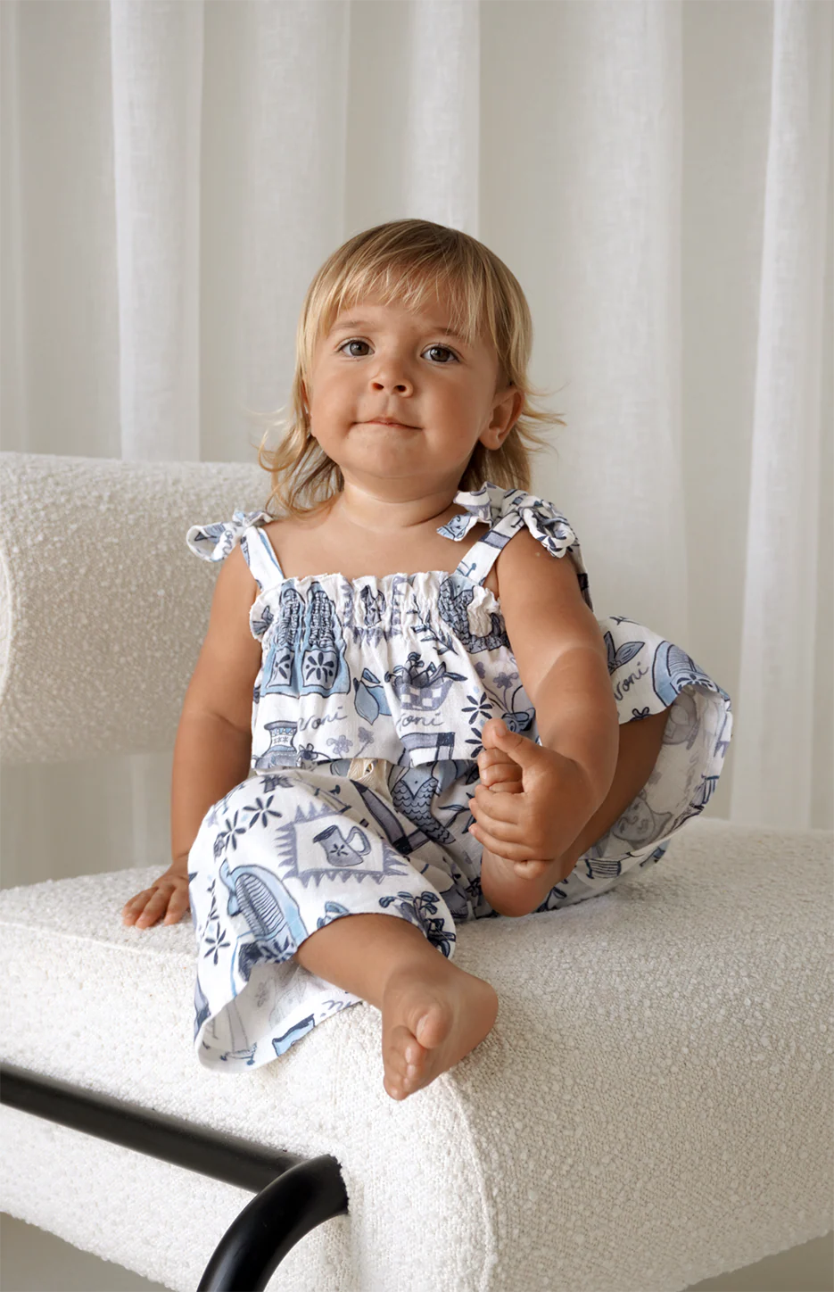 SANTORINI TIE CROP & PANT SET - Image 6