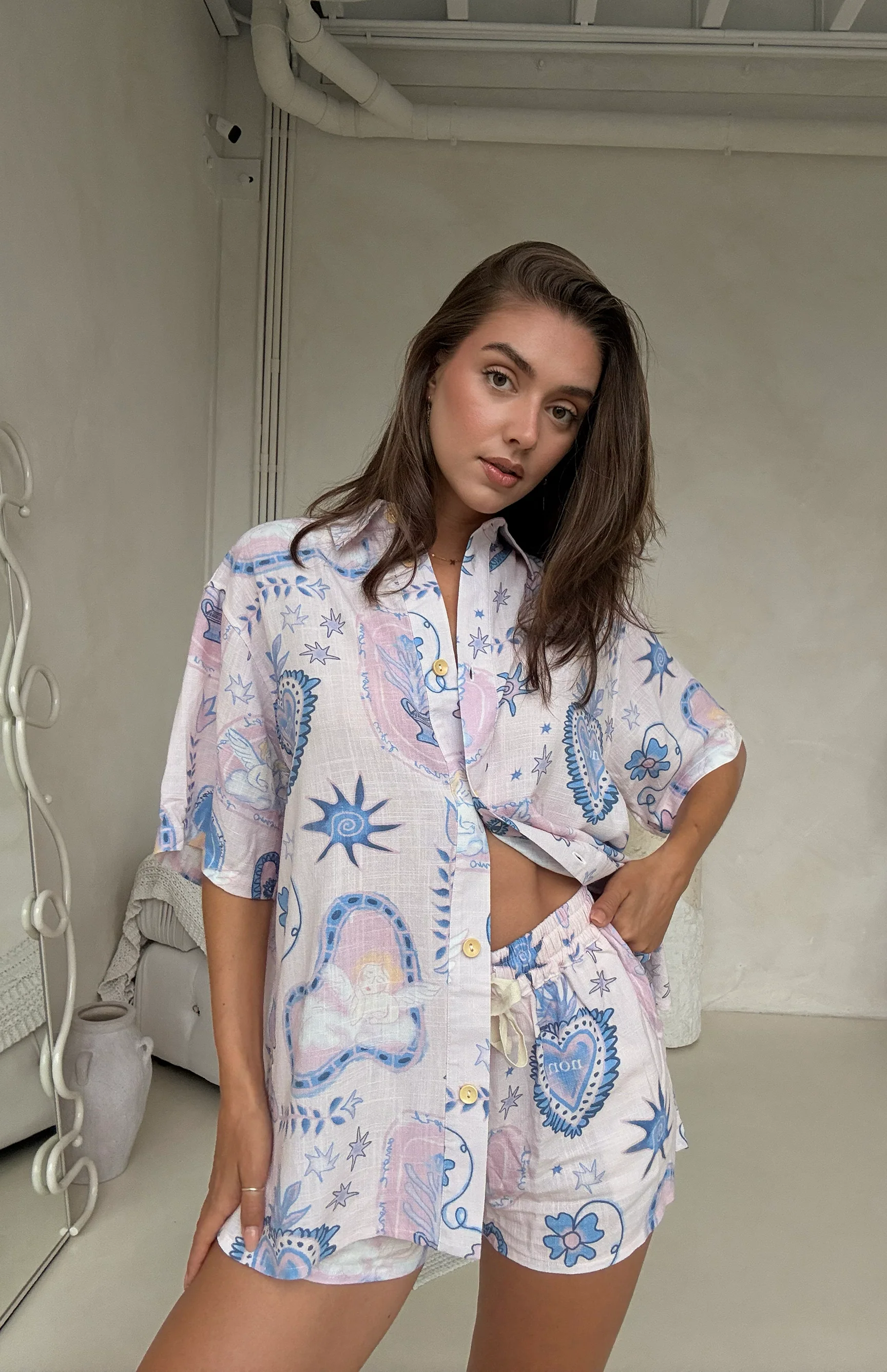 PINK AMORETTE SHIRT - MAMA - Image 2