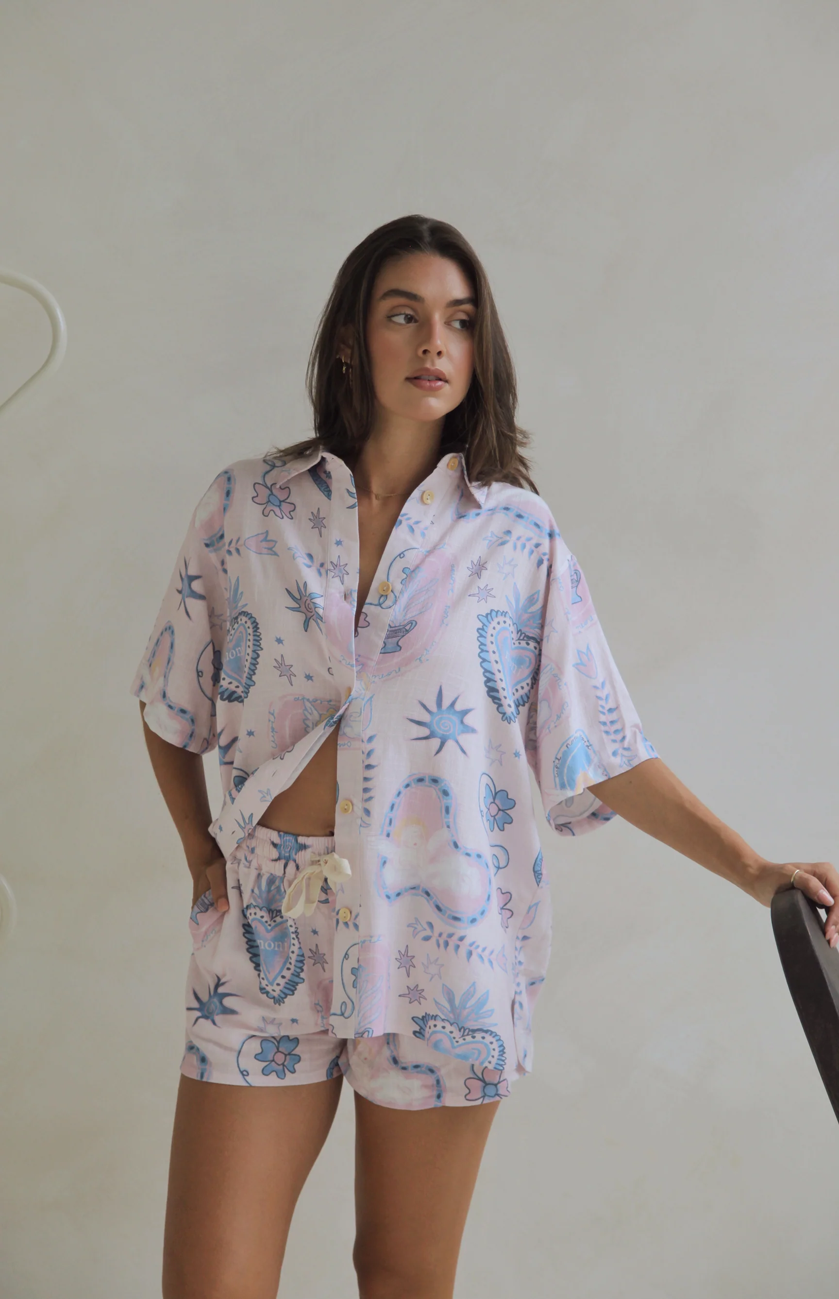 PINK AMORETTE SHIRT - MAMA - Image 5