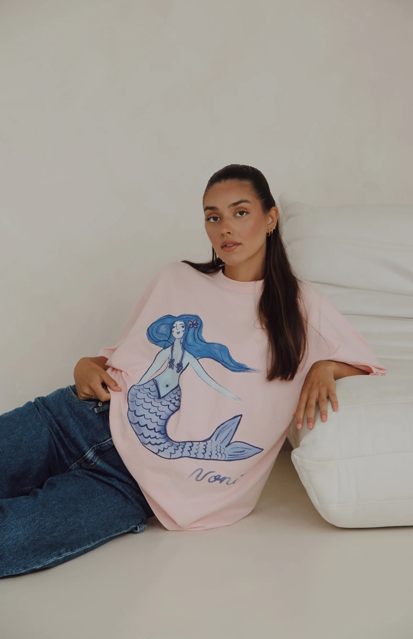 PINK MERMAID TEE - MAMA - Image 7