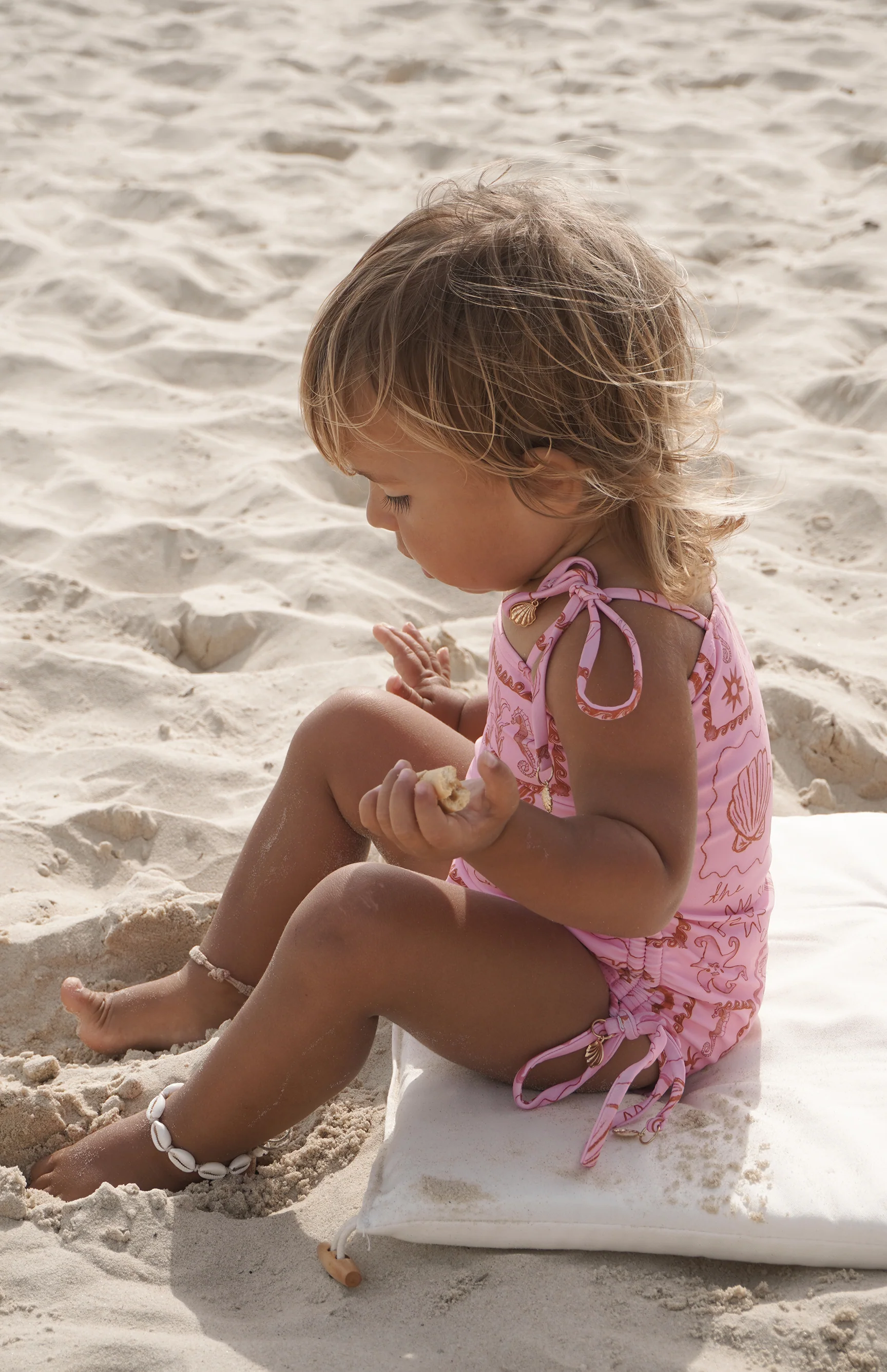 PIPER ONE PIECE SWIM - PINK/RED SEA IS CALLING - Image 2