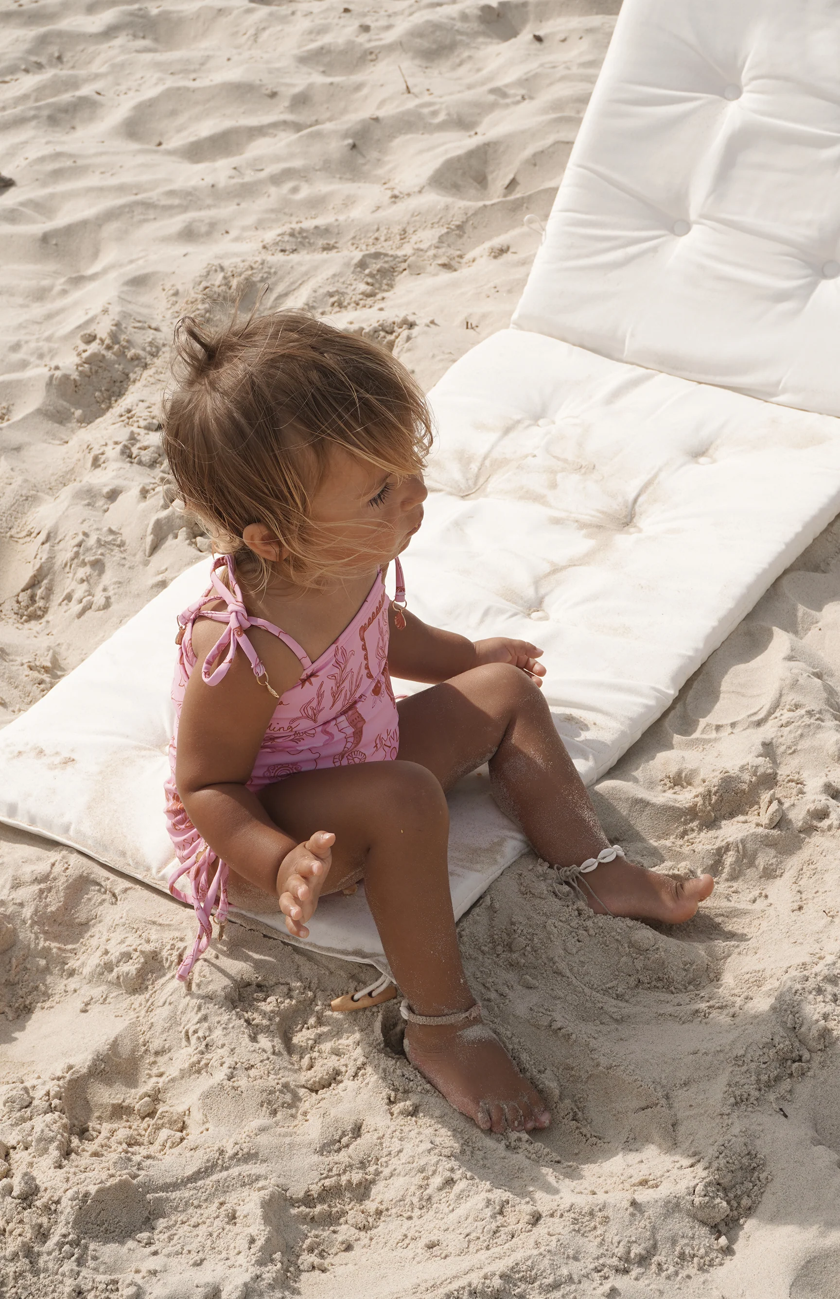 PIPER ONE PIECE SWIM - PINK/RED SEA IS CALLING - Image 5