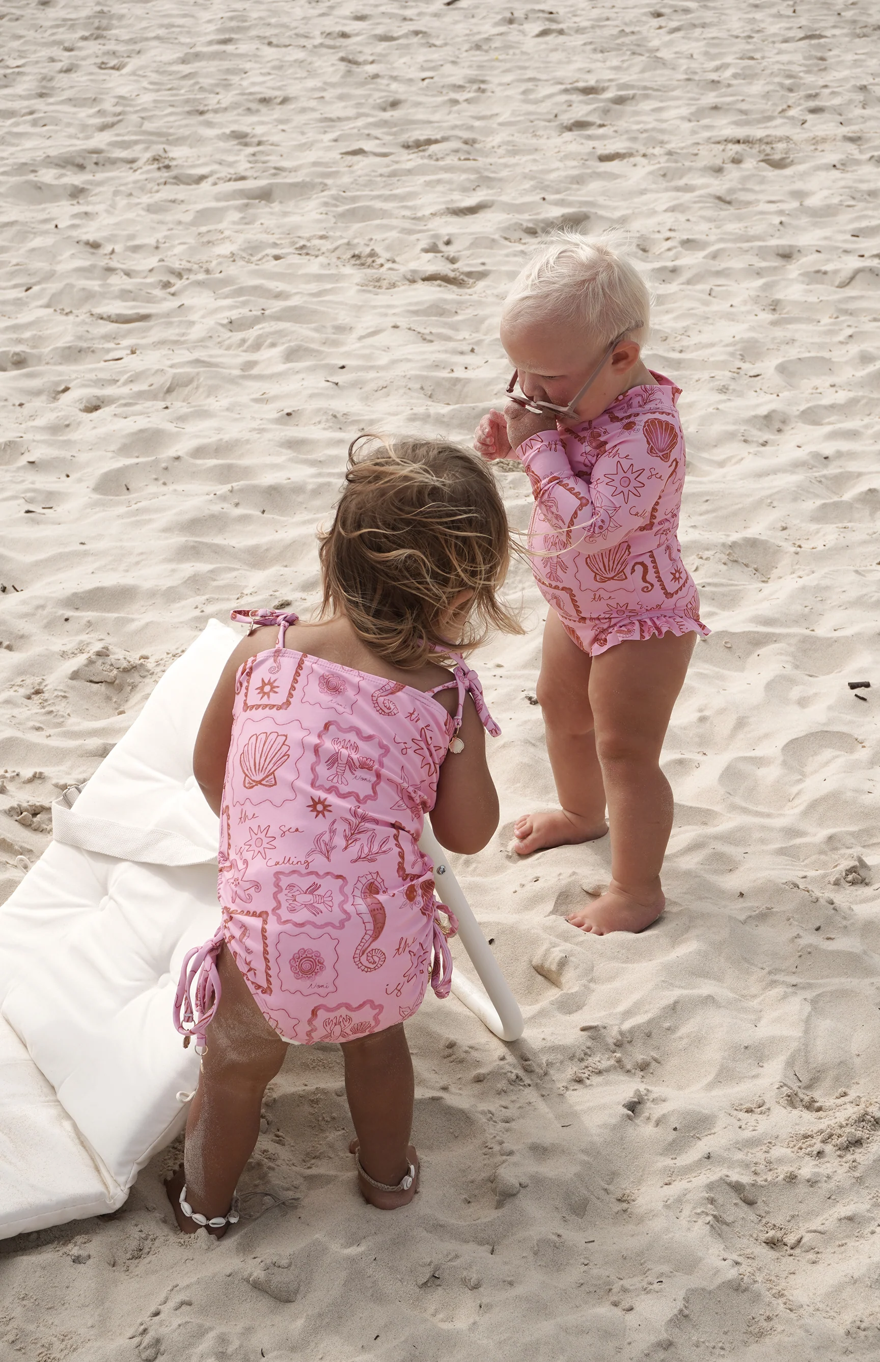 PIPER ONE PIECE SWIM - PINK/RED SEA IS CALLING - Image 9