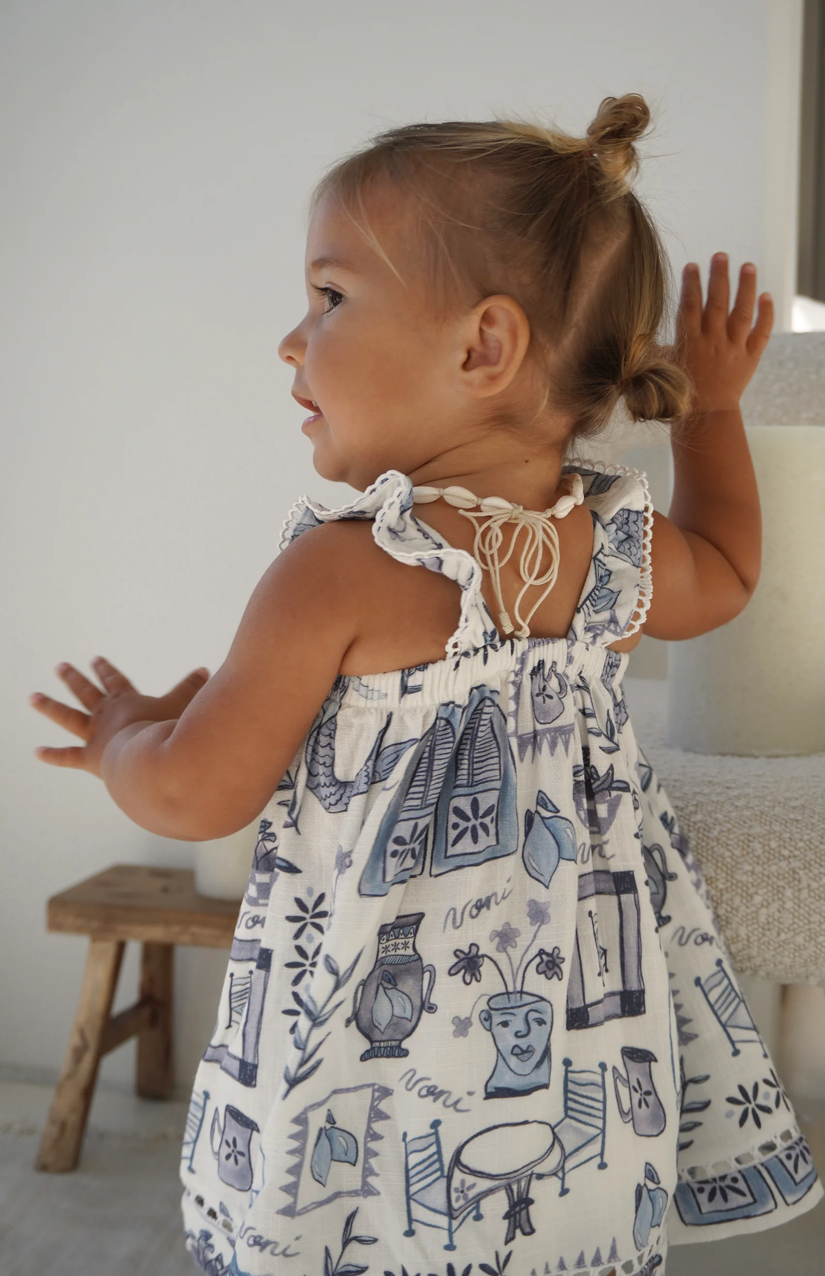 PIPPA DRESS - SANTORINI - Image 3