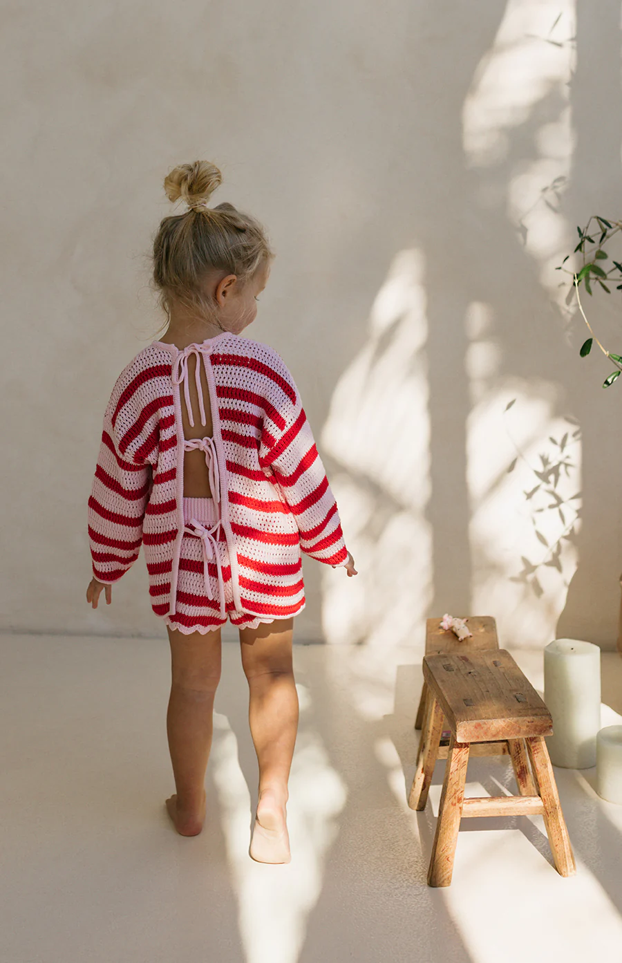 POPPY STRIPE TIE BACK TOP - Image 7