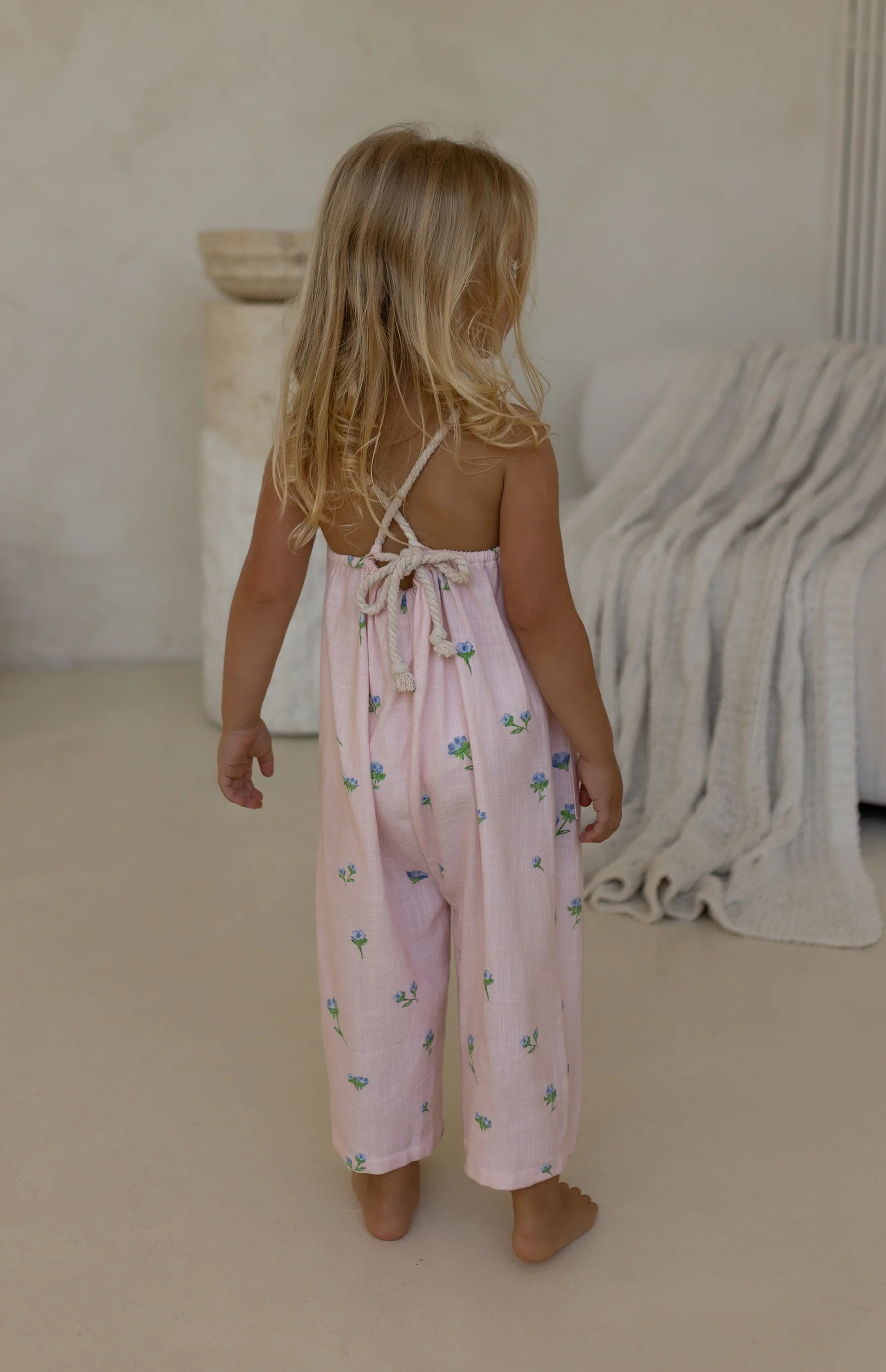 ROPE JUMPSUIT - BELLE FLEUR BLUSH