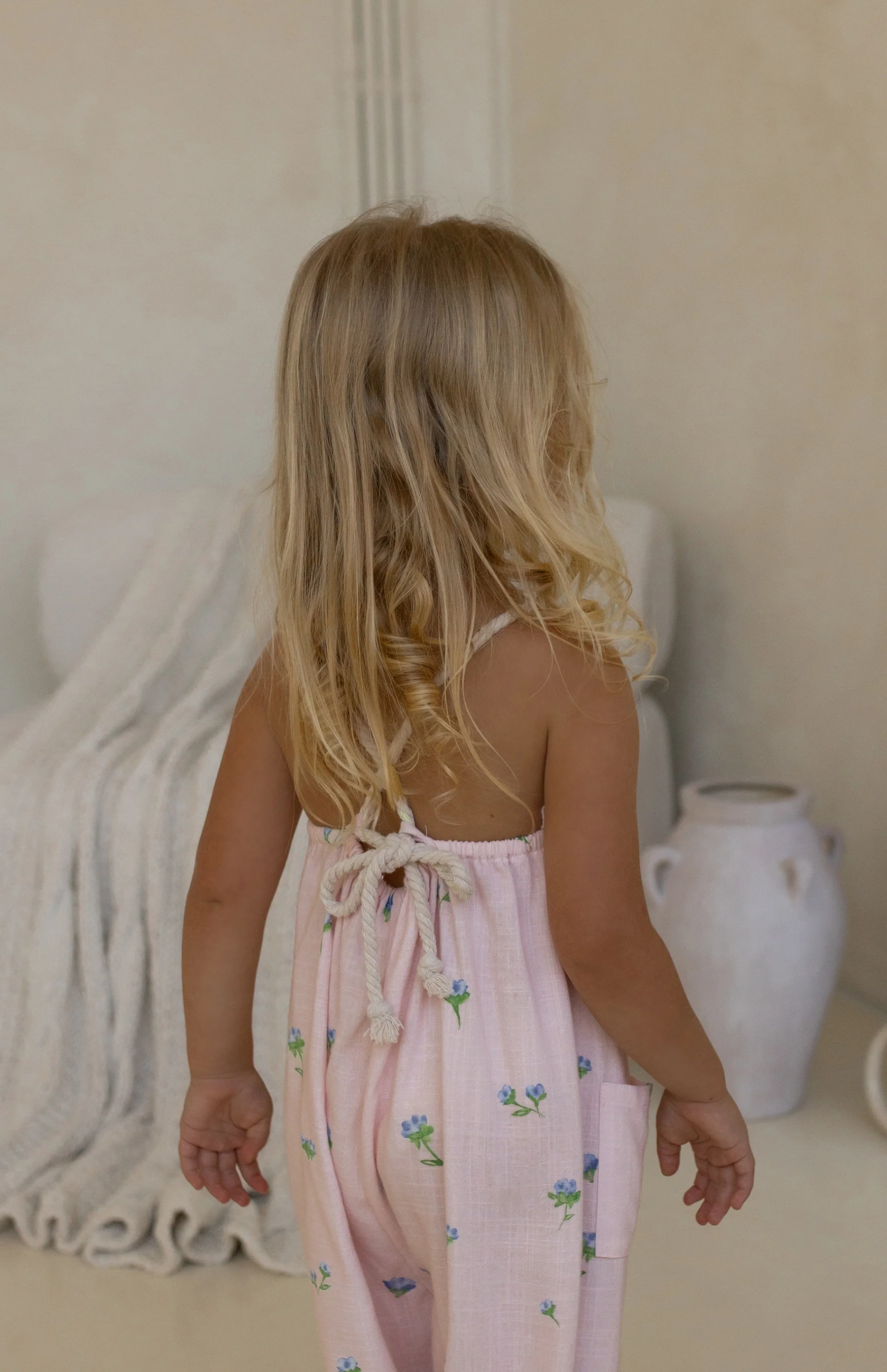 ROPE JUMPSUIT - BELLE FLEUR BLUSH - Image 4