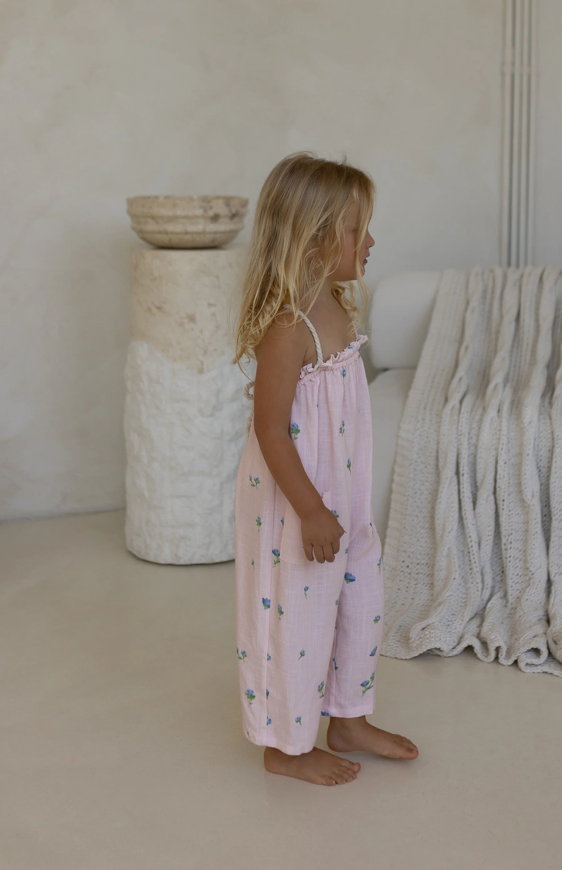 ROPE JUMPSUIT - BELLE FLEUR BLUSH - Image 5