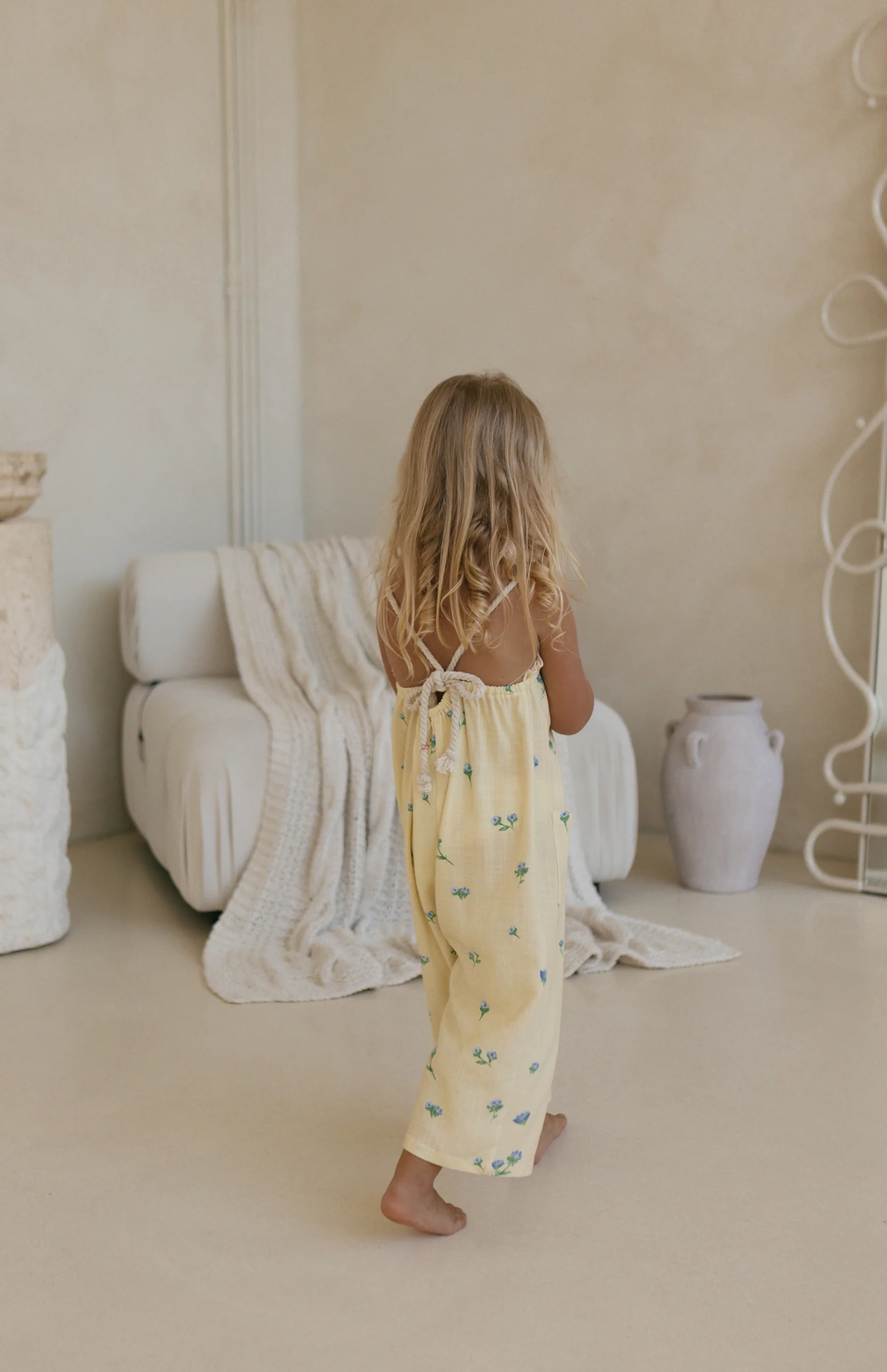 ROPE JUMPSUIT - BELLE FLEUR LEMON - Image 4