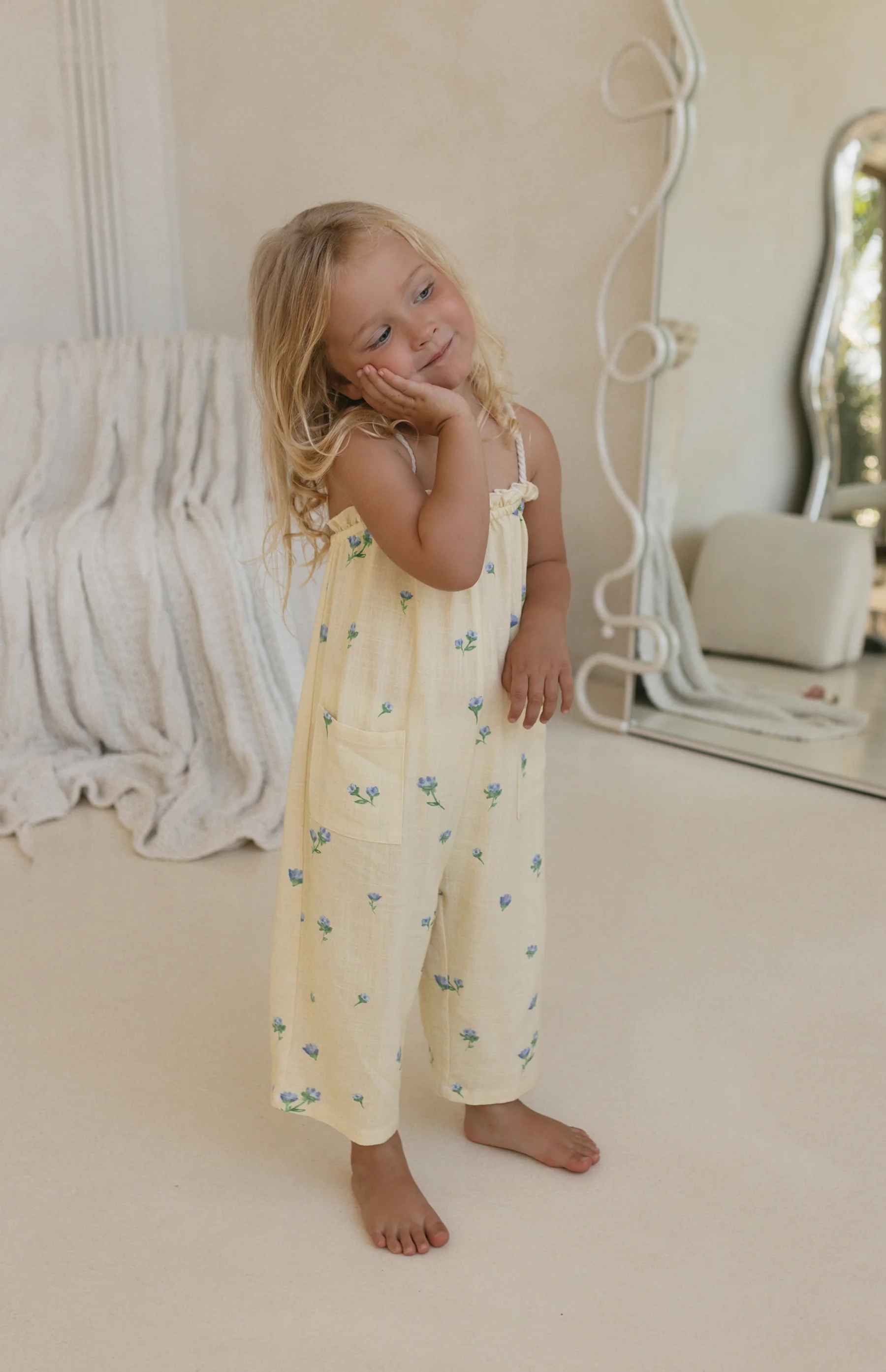 ROPE JUMPSUIT - BELLE FLEUR LEMON - Image 6