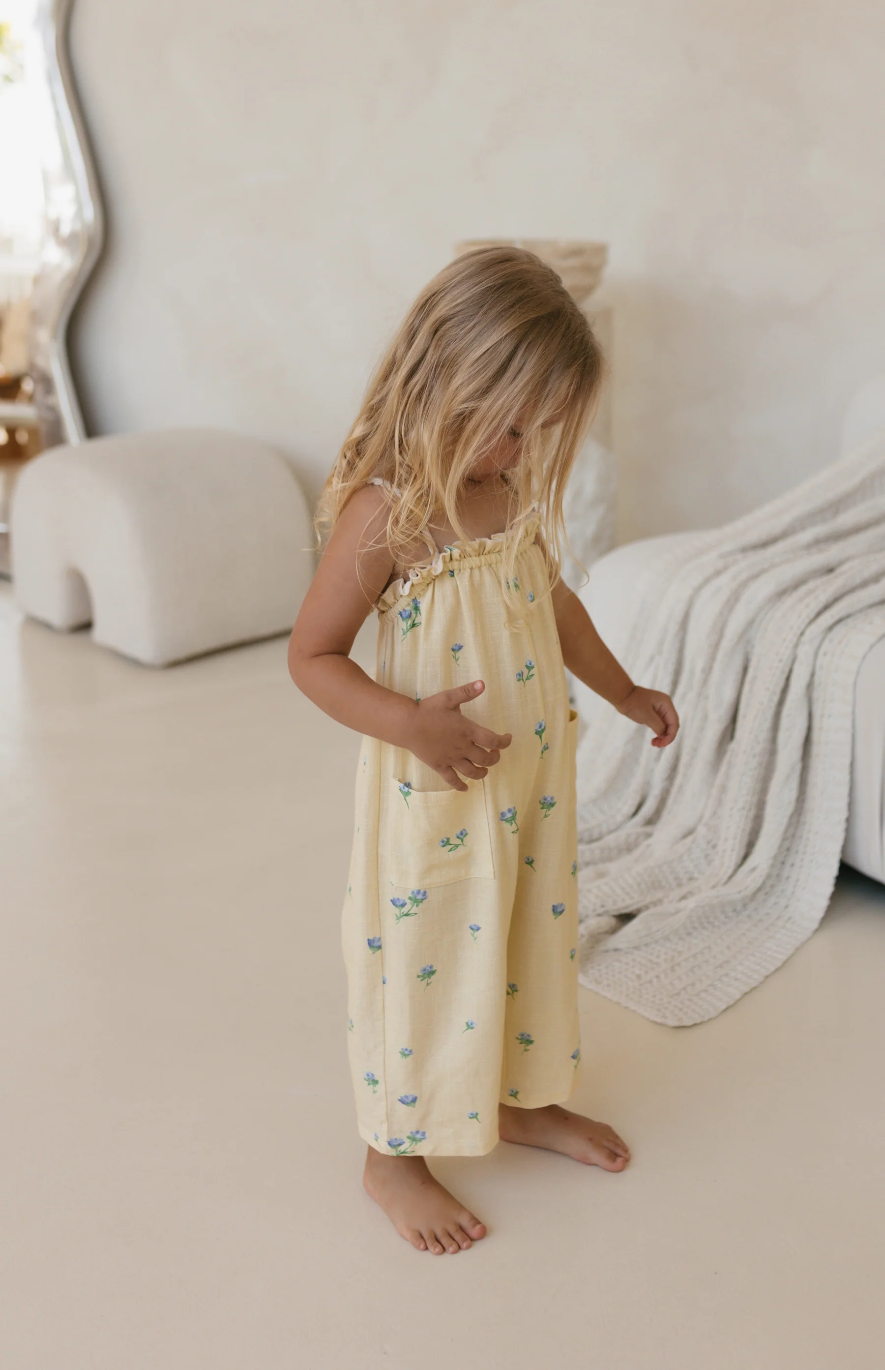 ROPE JUMPSUIT - BELLE FLEUR LEMON - Image 7