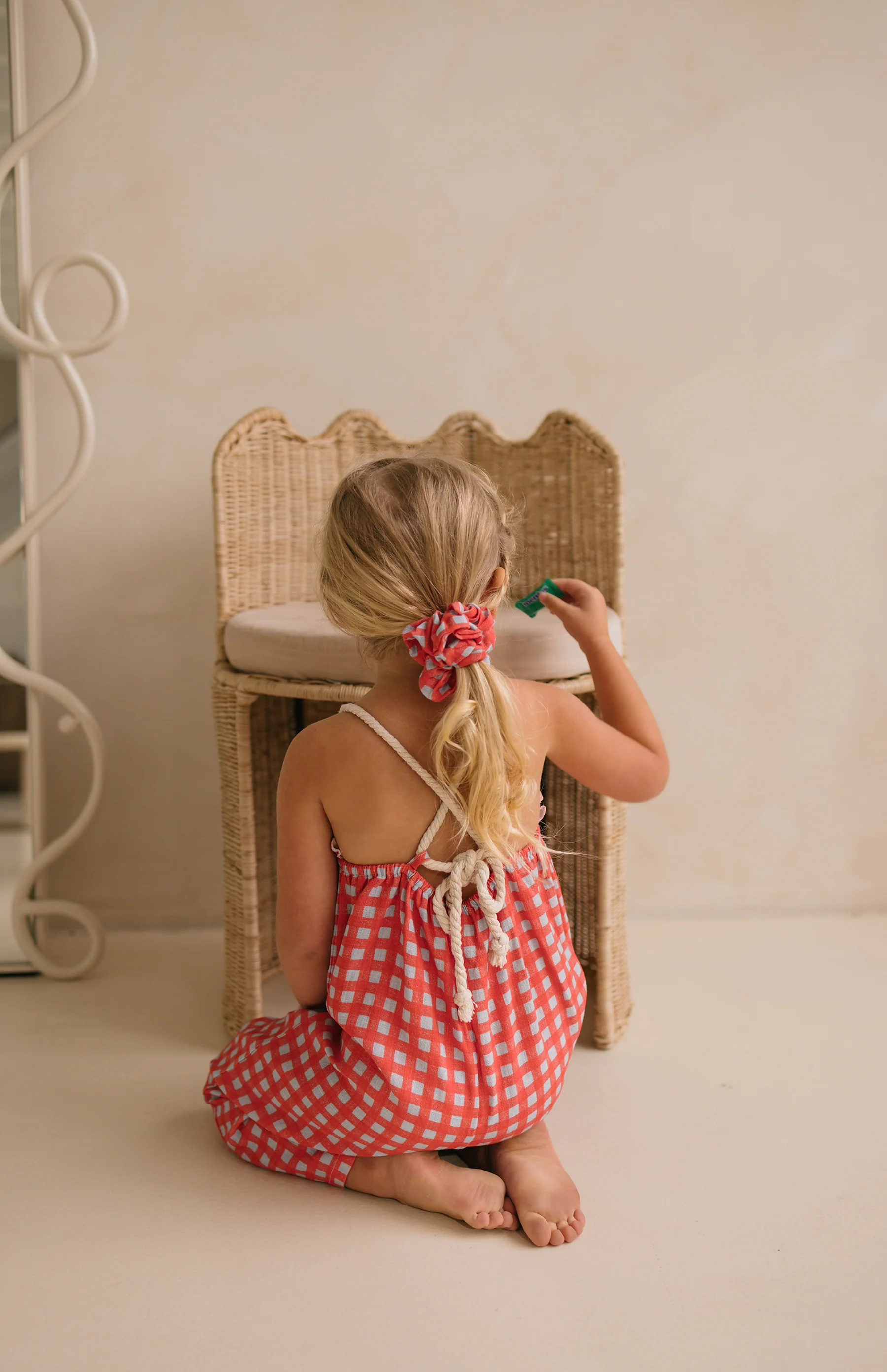 ROPE JUMPSUIT - CAPRI GINGHAM - Image 3