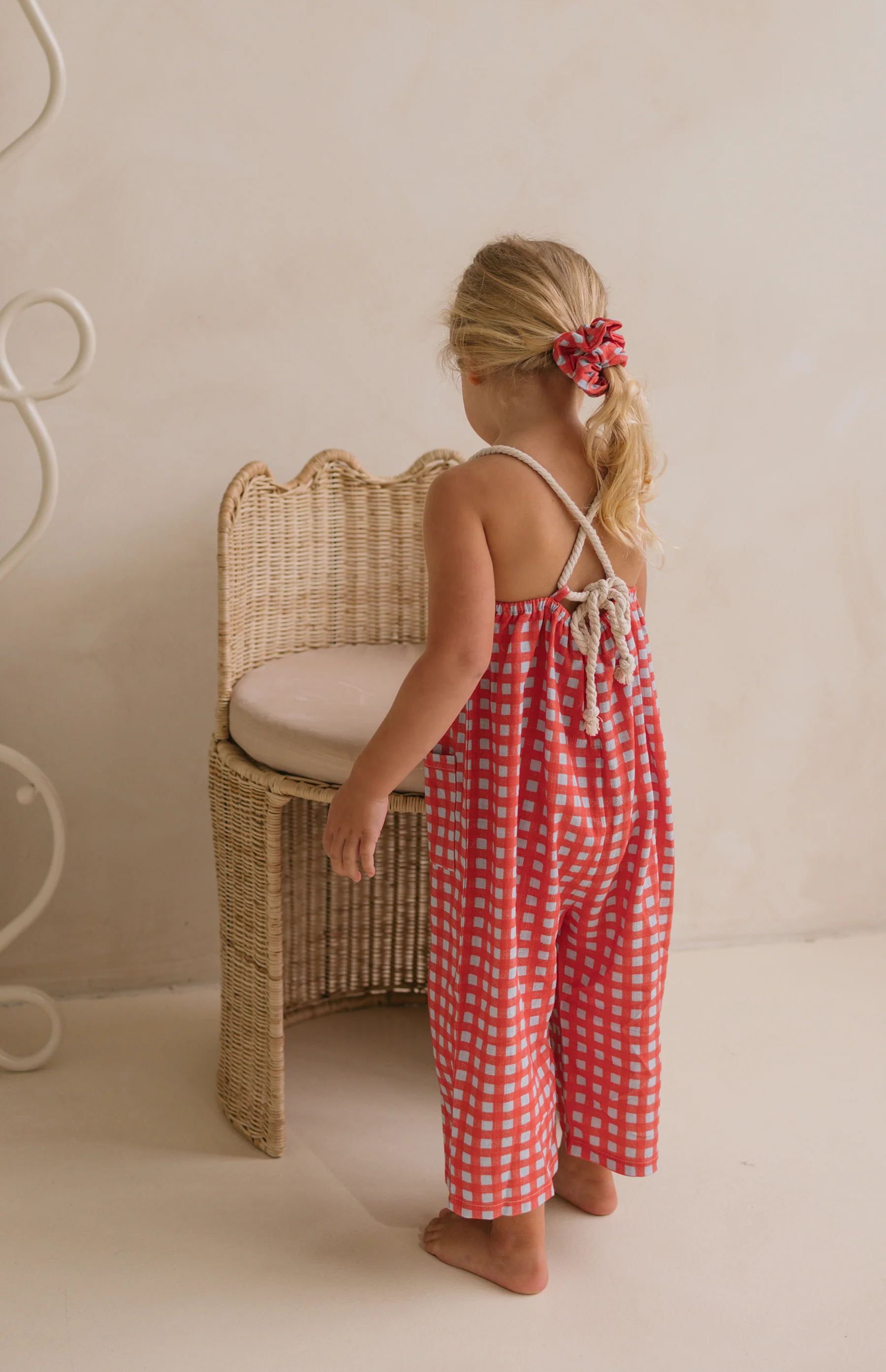 ROPE JUMPSUIT - CAPRI GINGHAM - Image 5