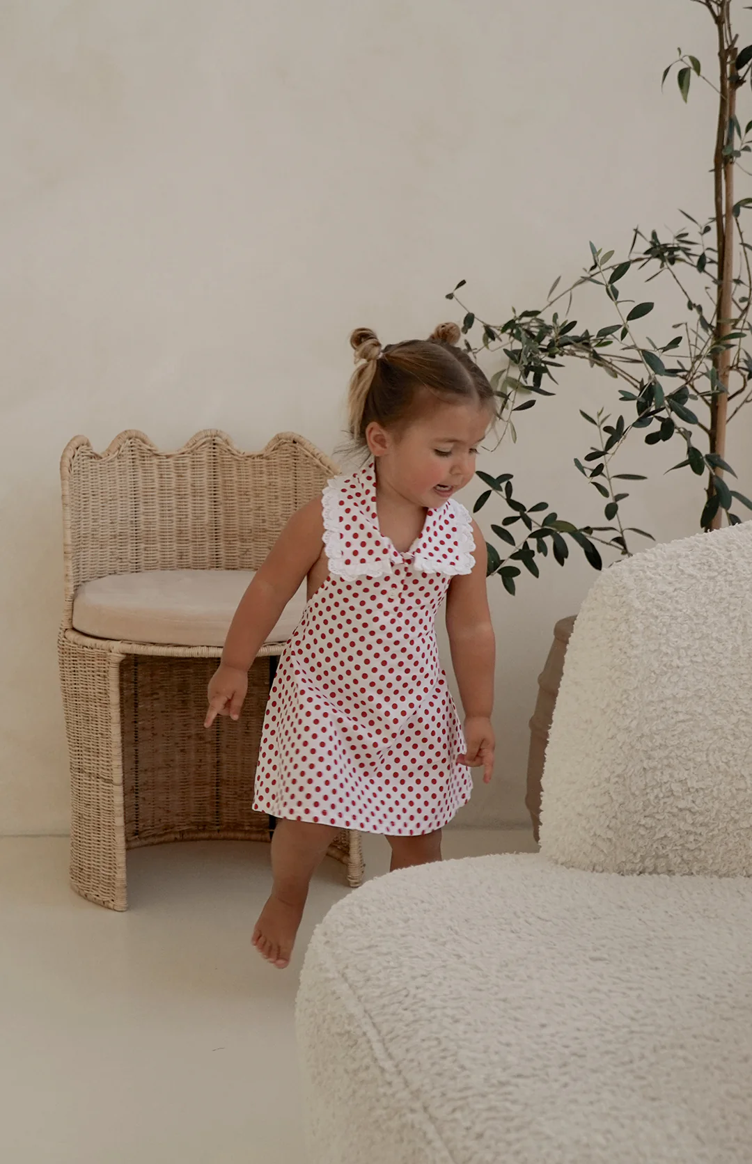 ROSIE DRESS - CHERRY POLKA - Image 11