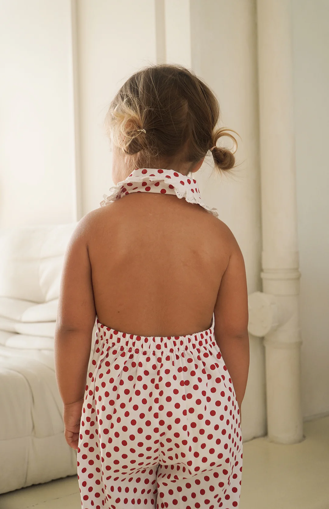 ROSIE JUMPSUIT - CHERRY POLKA - Image 14