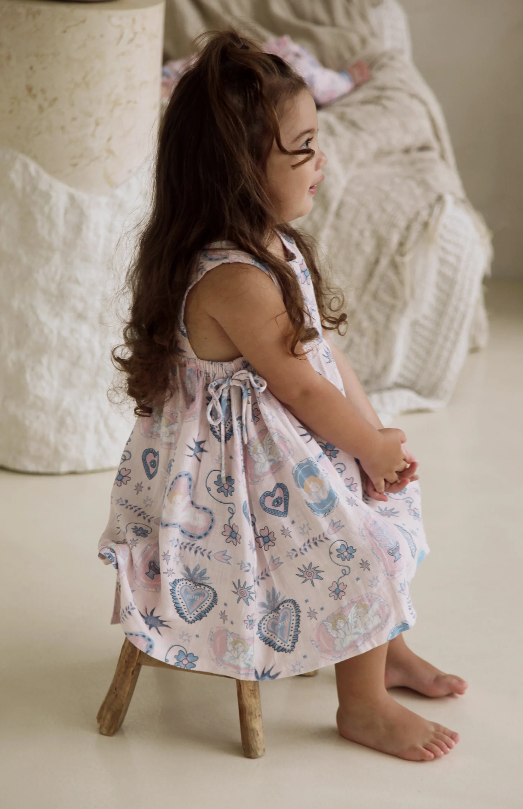 RUMI DRESS - PINK AMORETTE