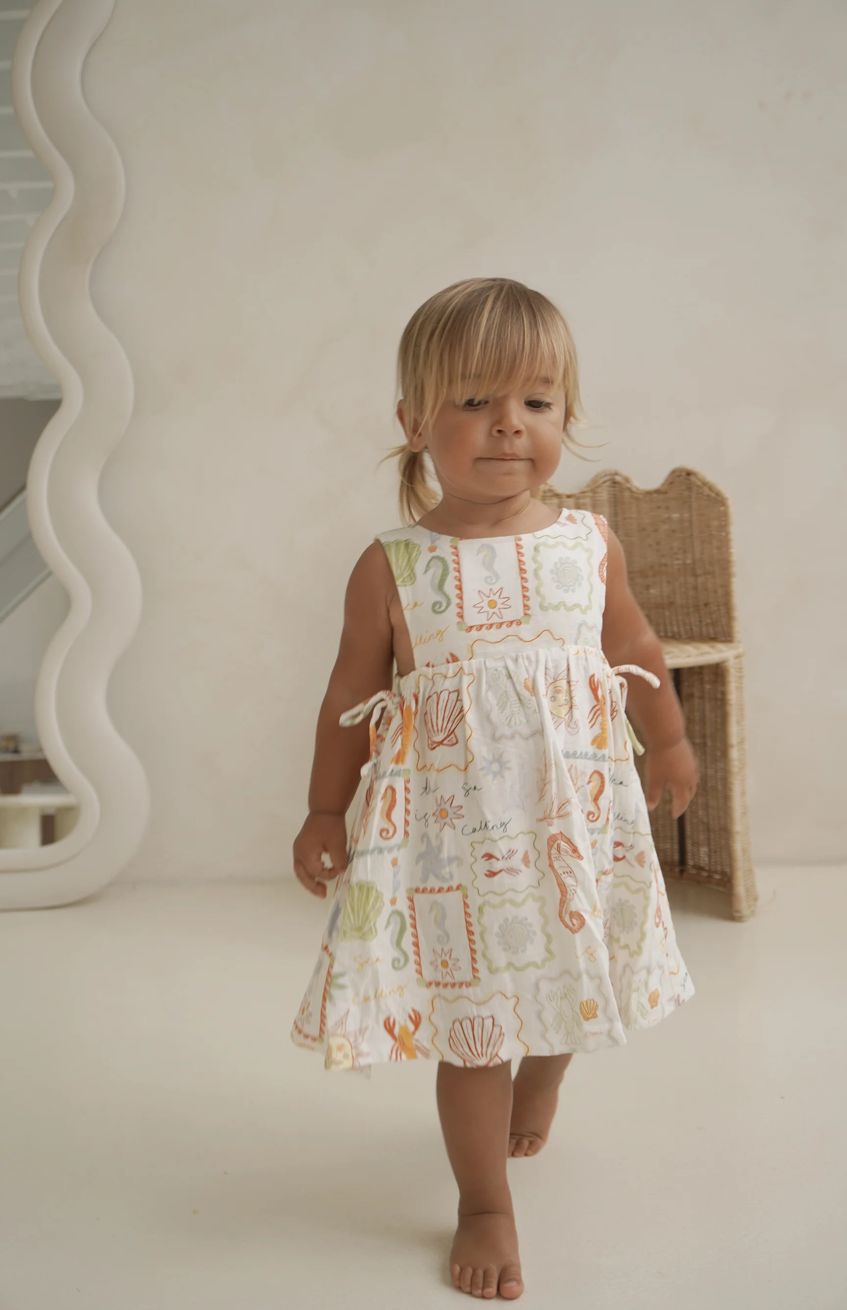 RUMI DRESS - SEA IS CALLING MULTI - Image 5