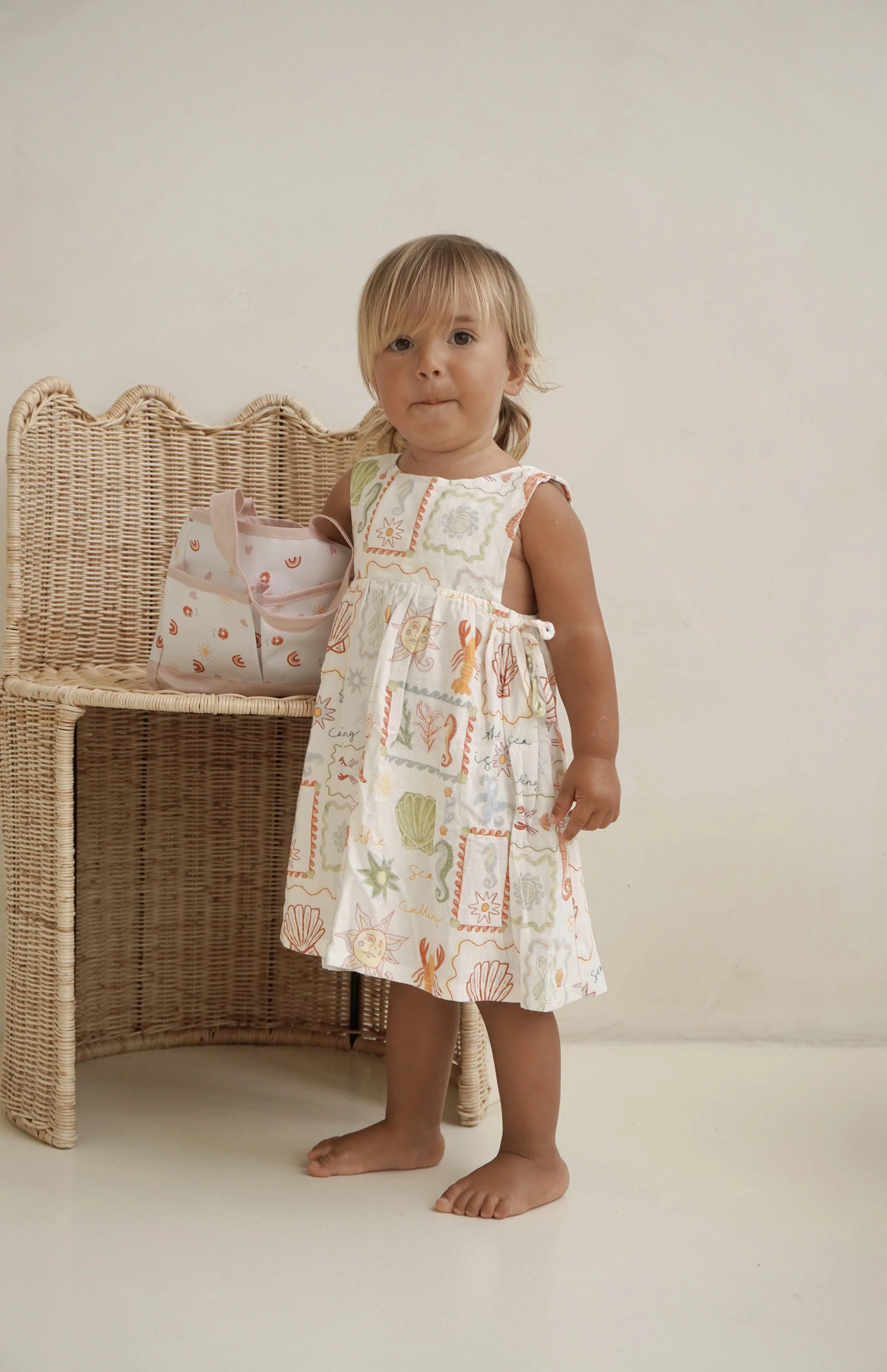 RUMI DRESS - SEA IS CALLING MULTI - Image 8