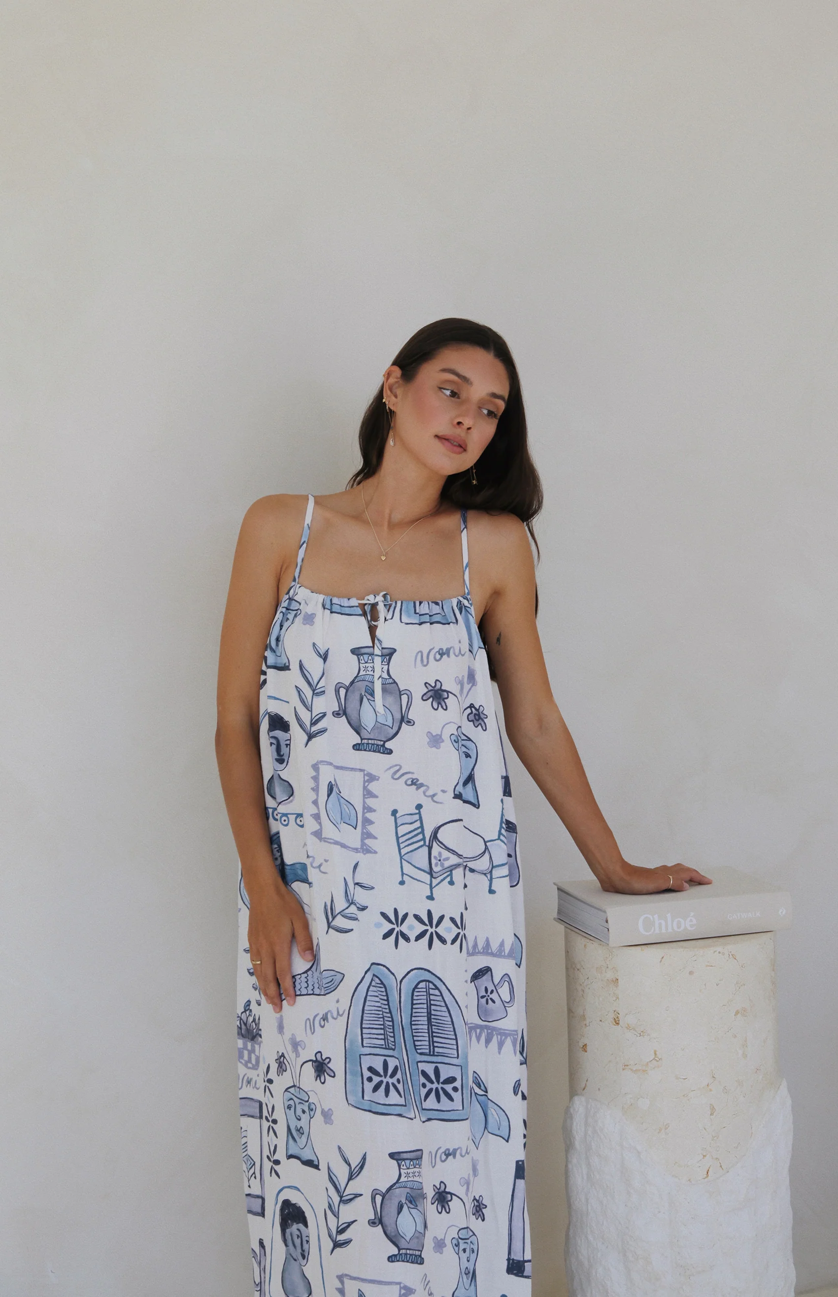 SANTORINI DRESS - MAMA - Image 6