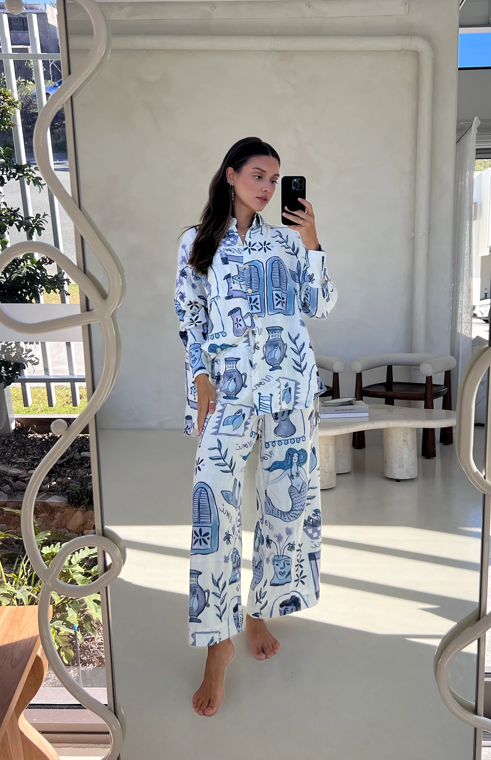 SANTORINI FULL SLEEVE SHIRT - MAMA - Image 4