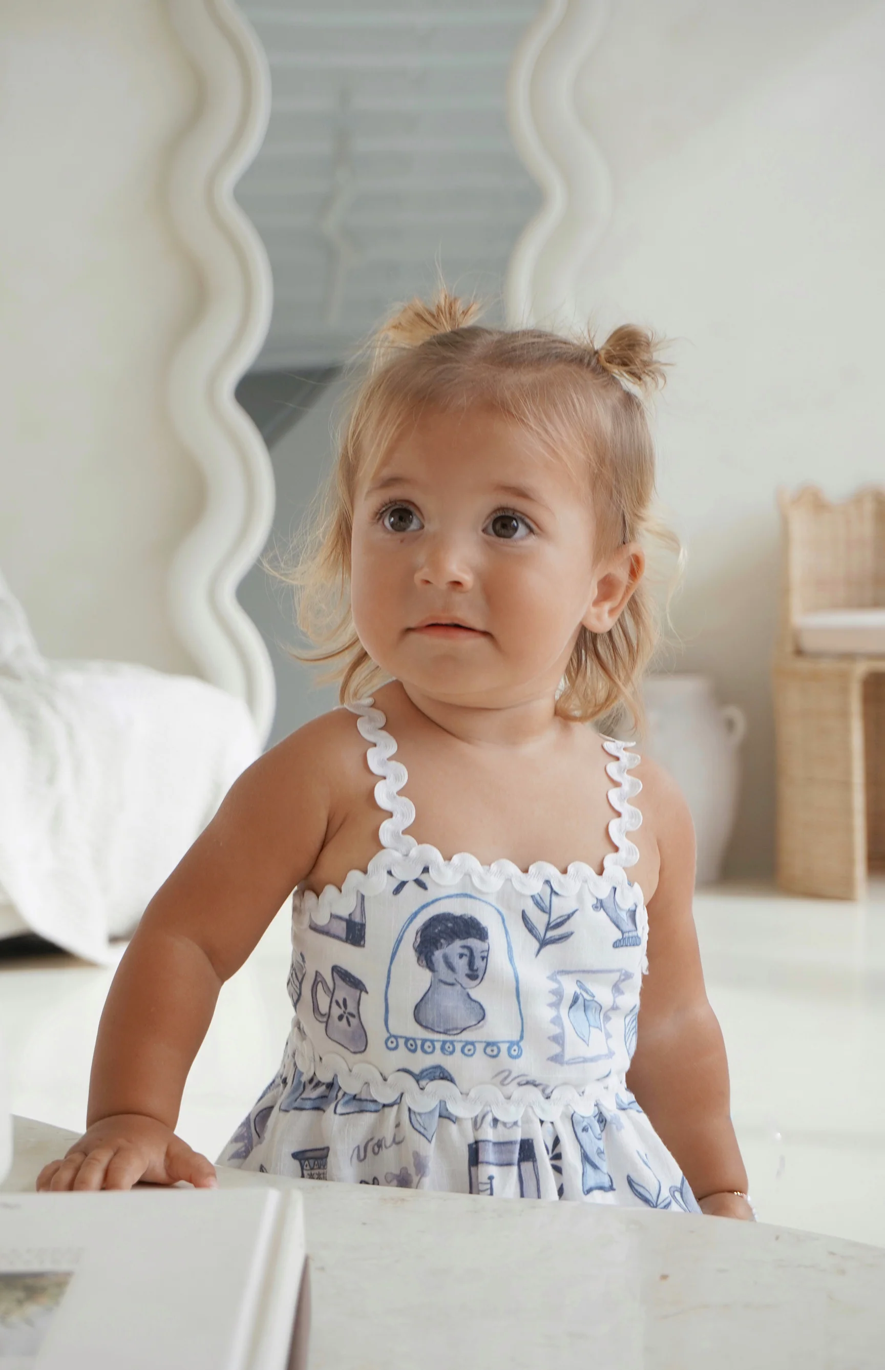 SANTORINI RIC RAC DRESS - Image 3