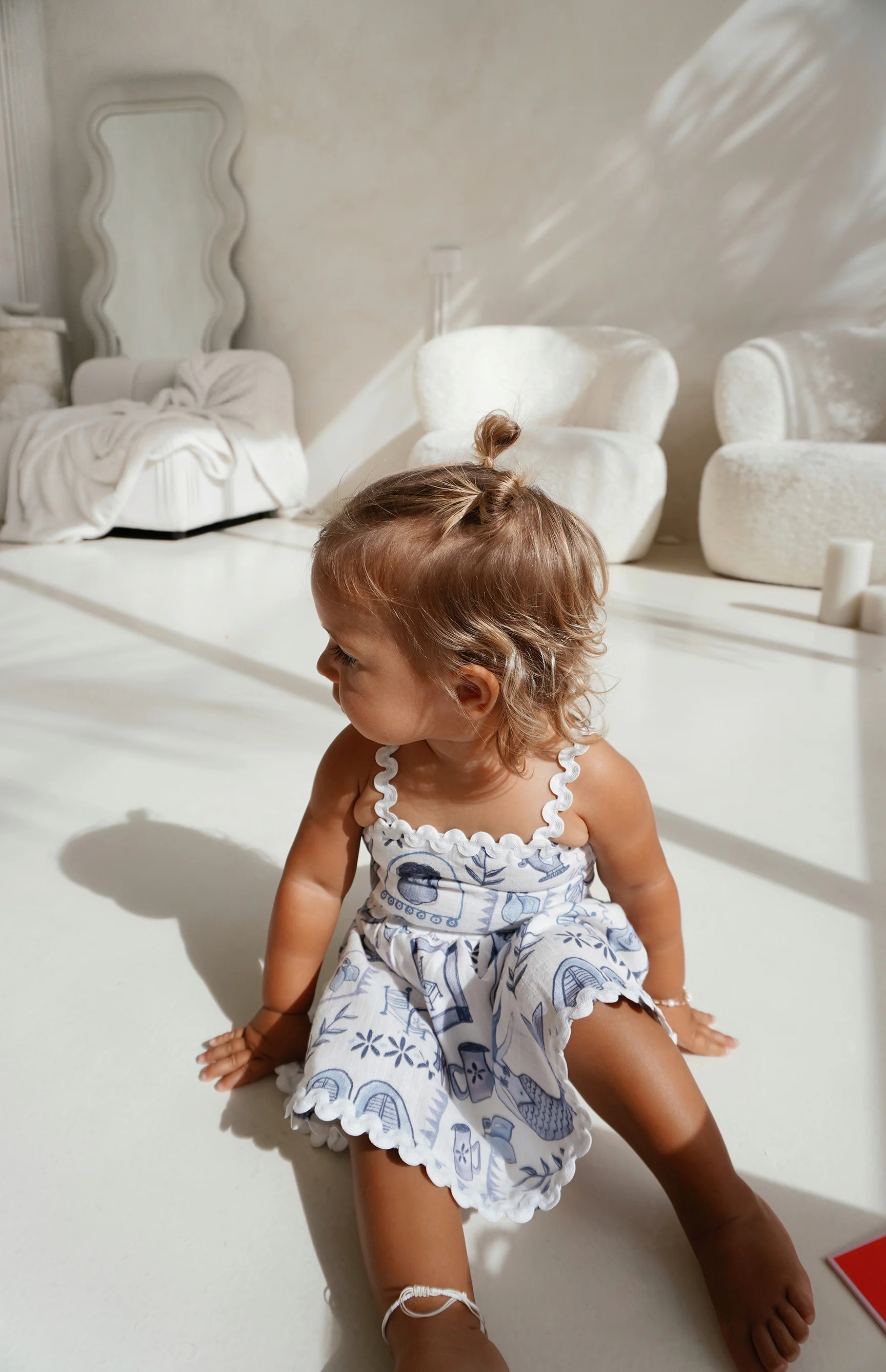 SANTORINI RIC RAC DRESS - Image 5