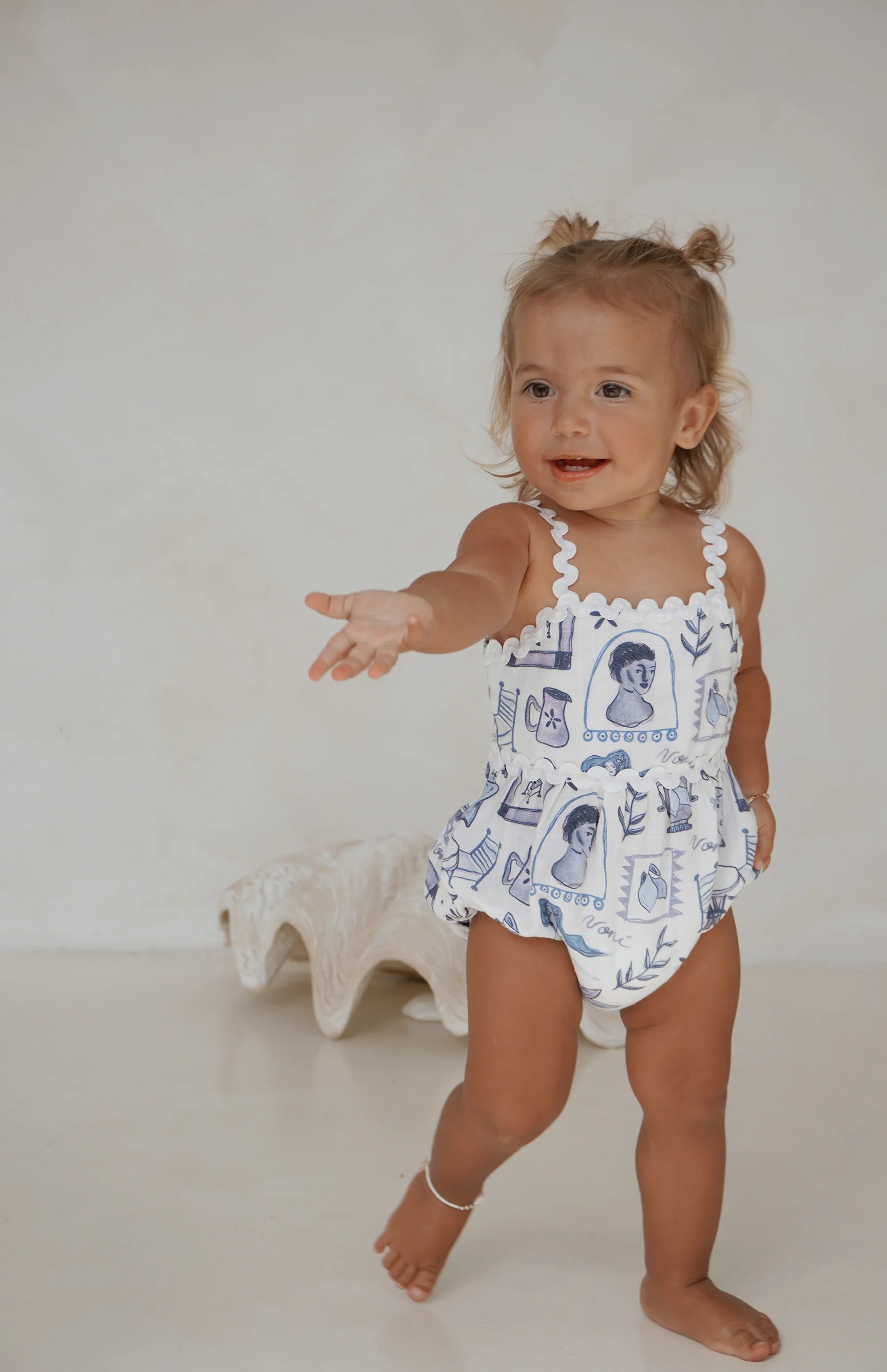 SANTORINI RIC RAC ROMPER - Image 2