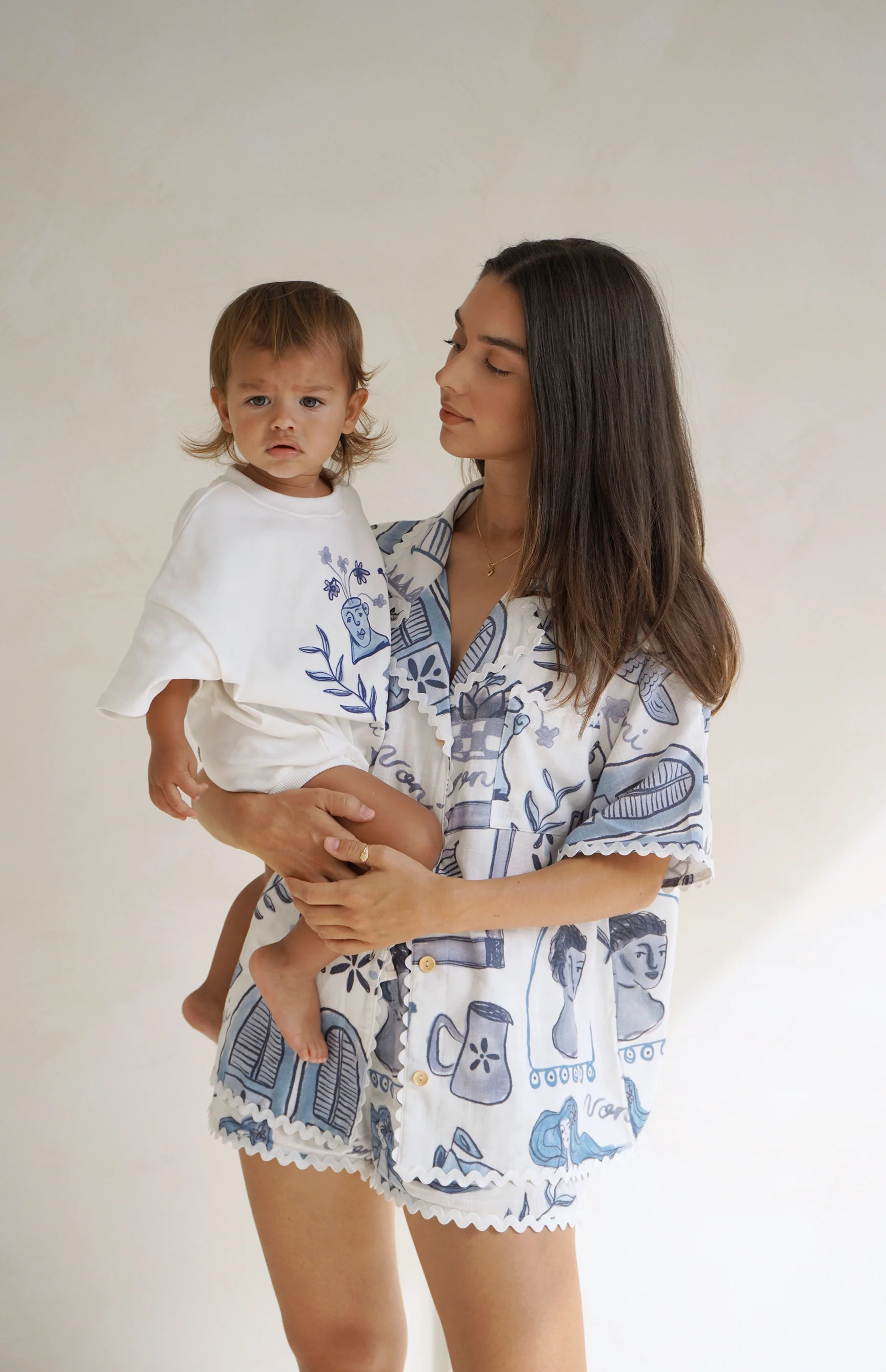 SANTORINI RIC RAC SHIRT - MAMA - Image 7