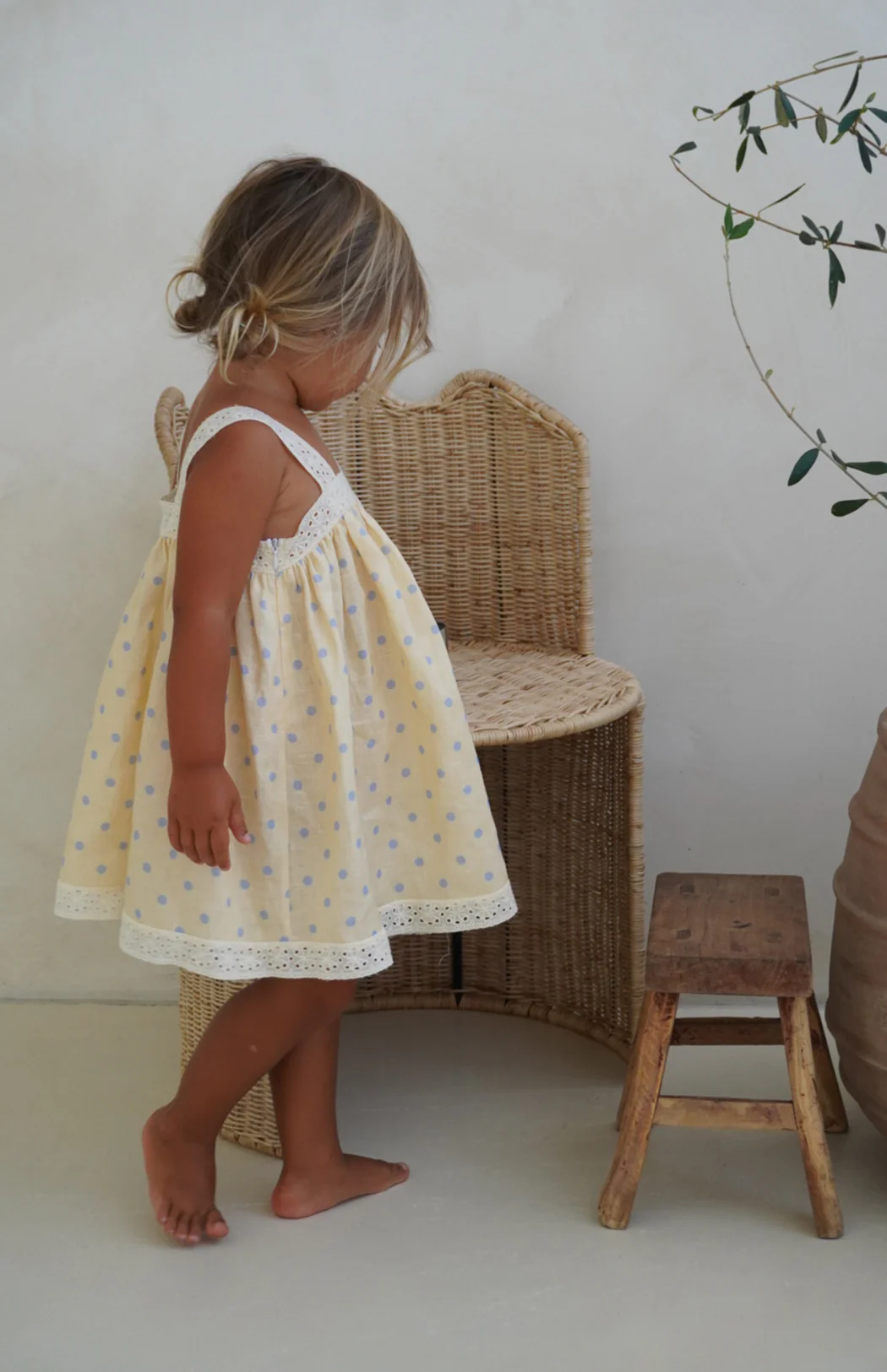 SASKIA DRESS - LIMON BLEU - Image 2