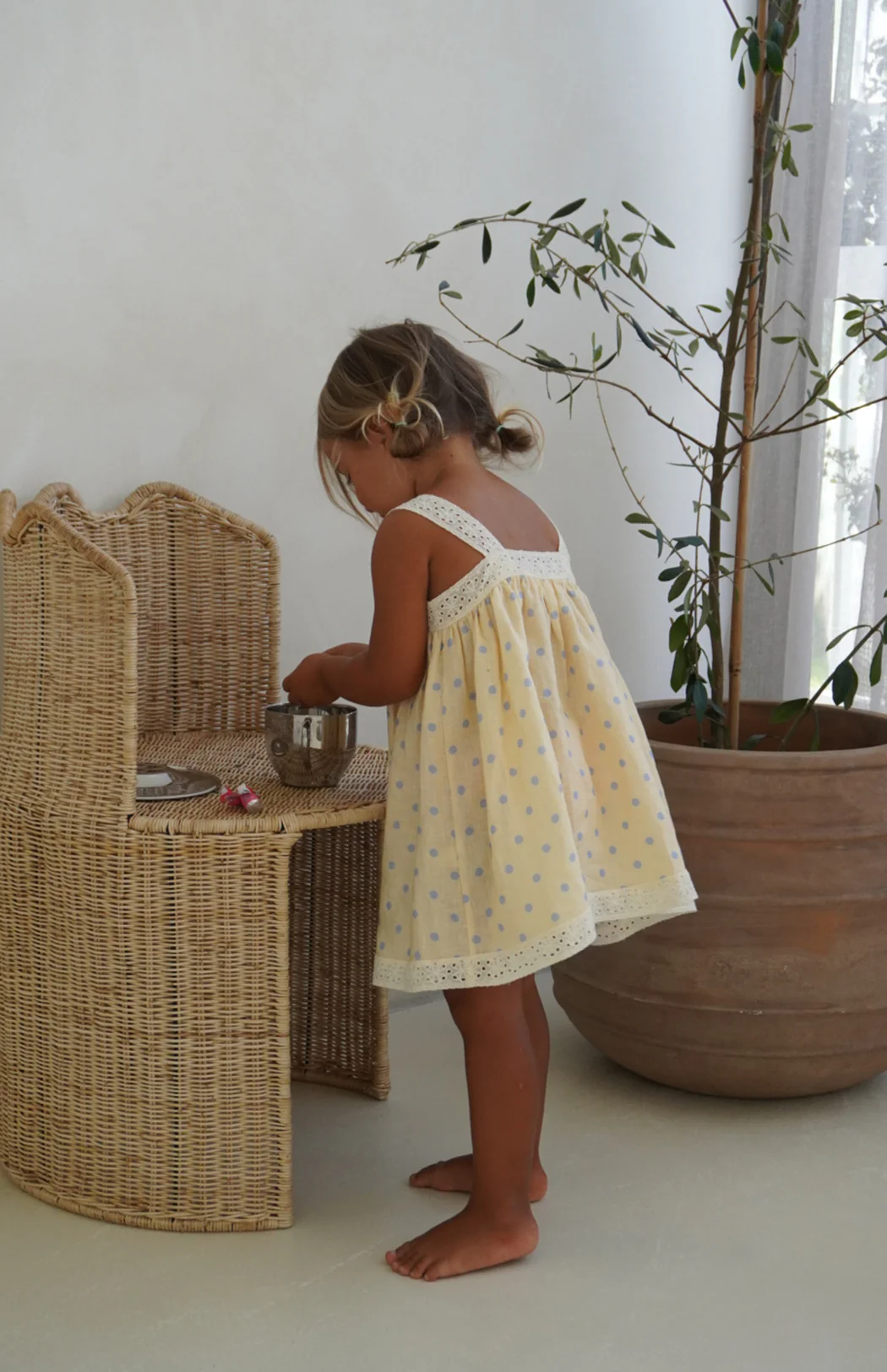 SASKIA DRESS - LIMON BLEU - Image 5