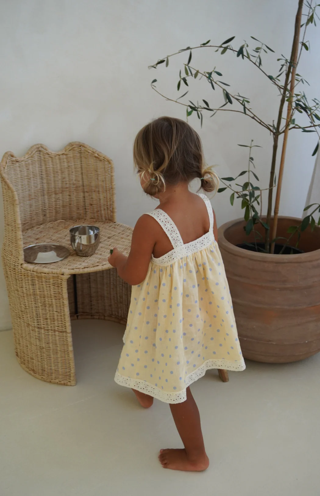 SASKIA DRESS - LIMON BLEU - Image 6