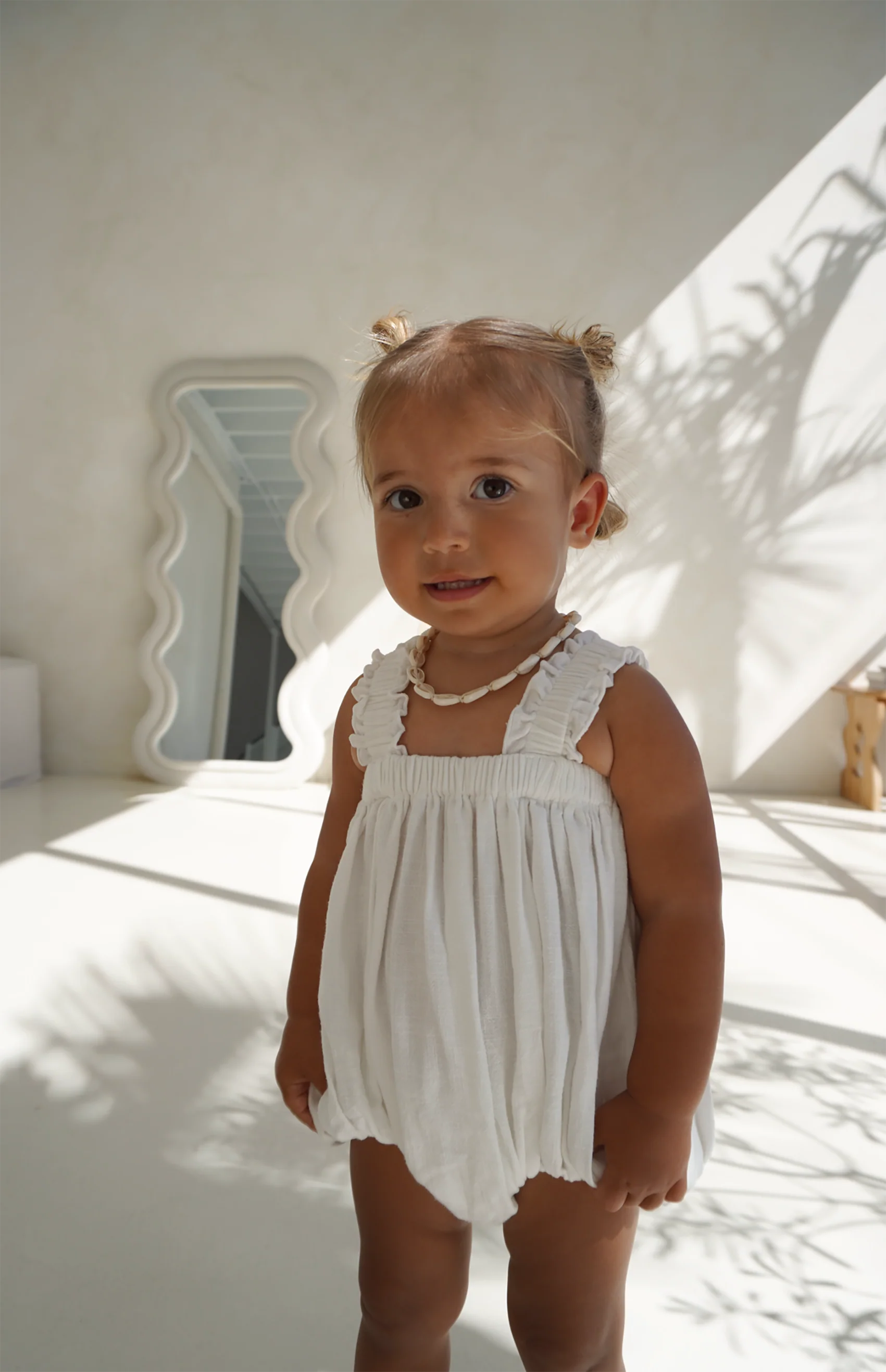 SCARLET ROMPER - WHITE - Image 2