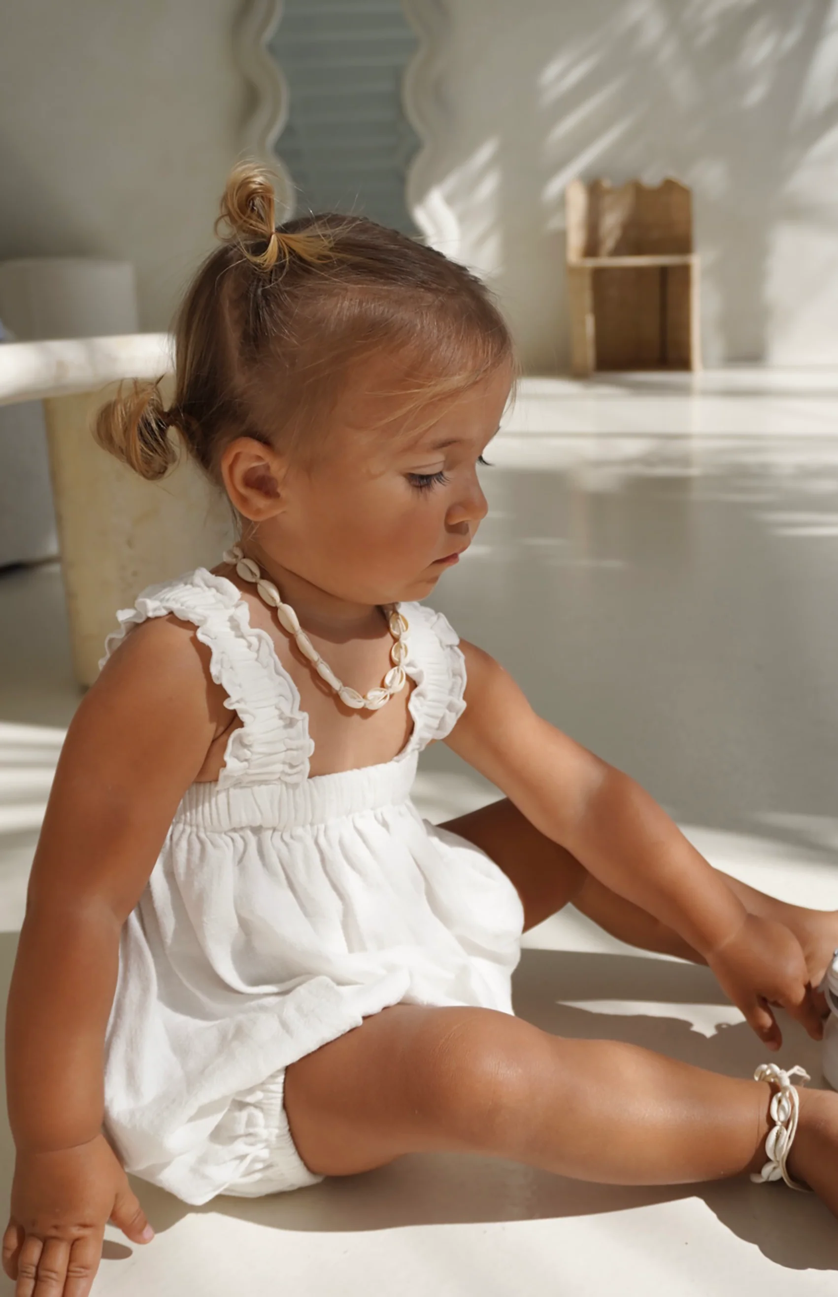 SCARLET ROMPER - WHITE - Image 4